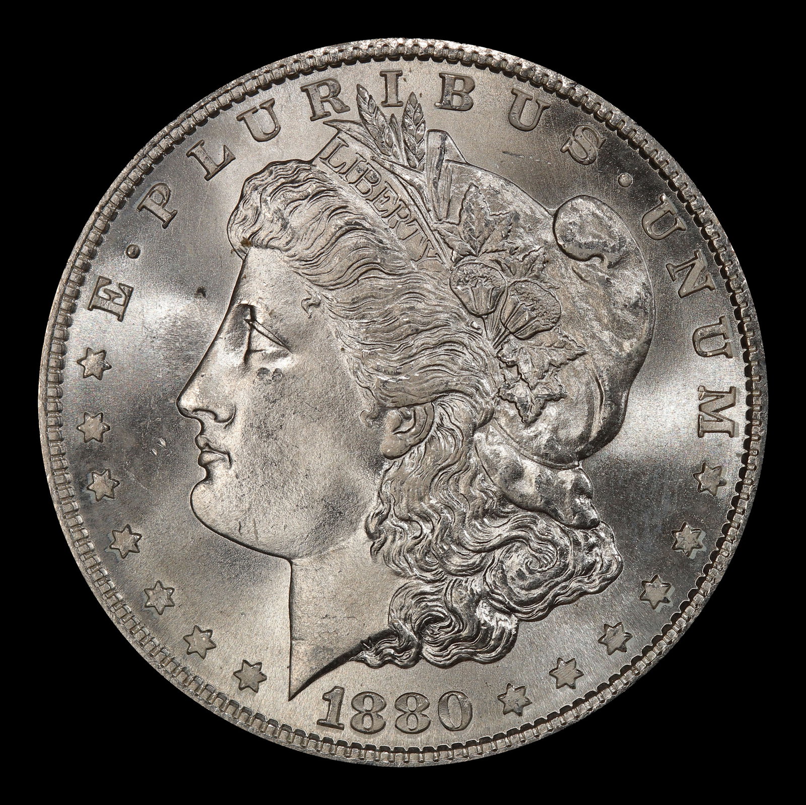 1880-s Morgan Dollar $1 ms66+ SEGS - 2