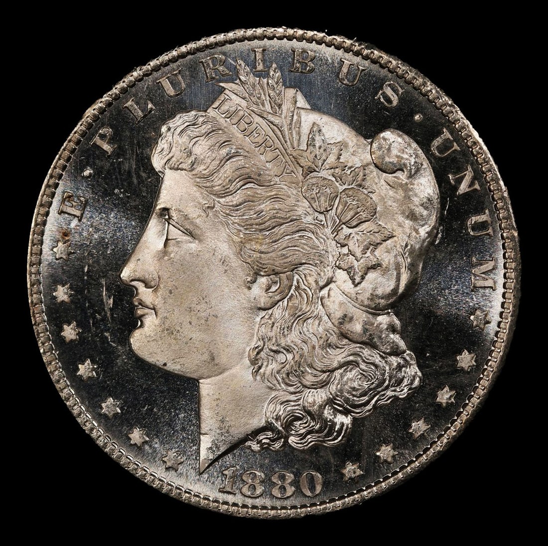 1880-s Morgan Dollar $1 ms67+ PL SEGS - 2