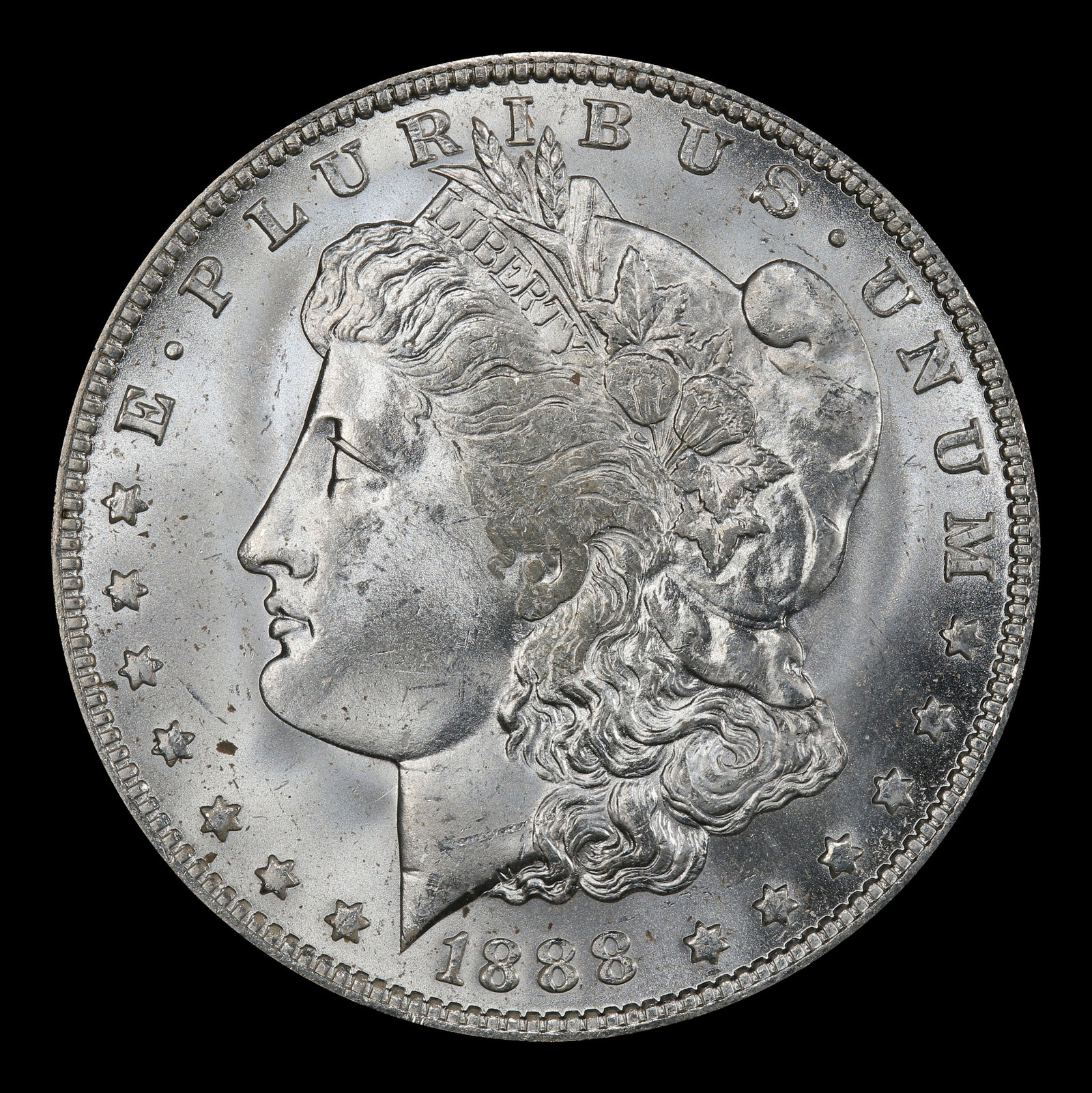 1888-o Morgan Dollar $1 Grades ms63 - 2