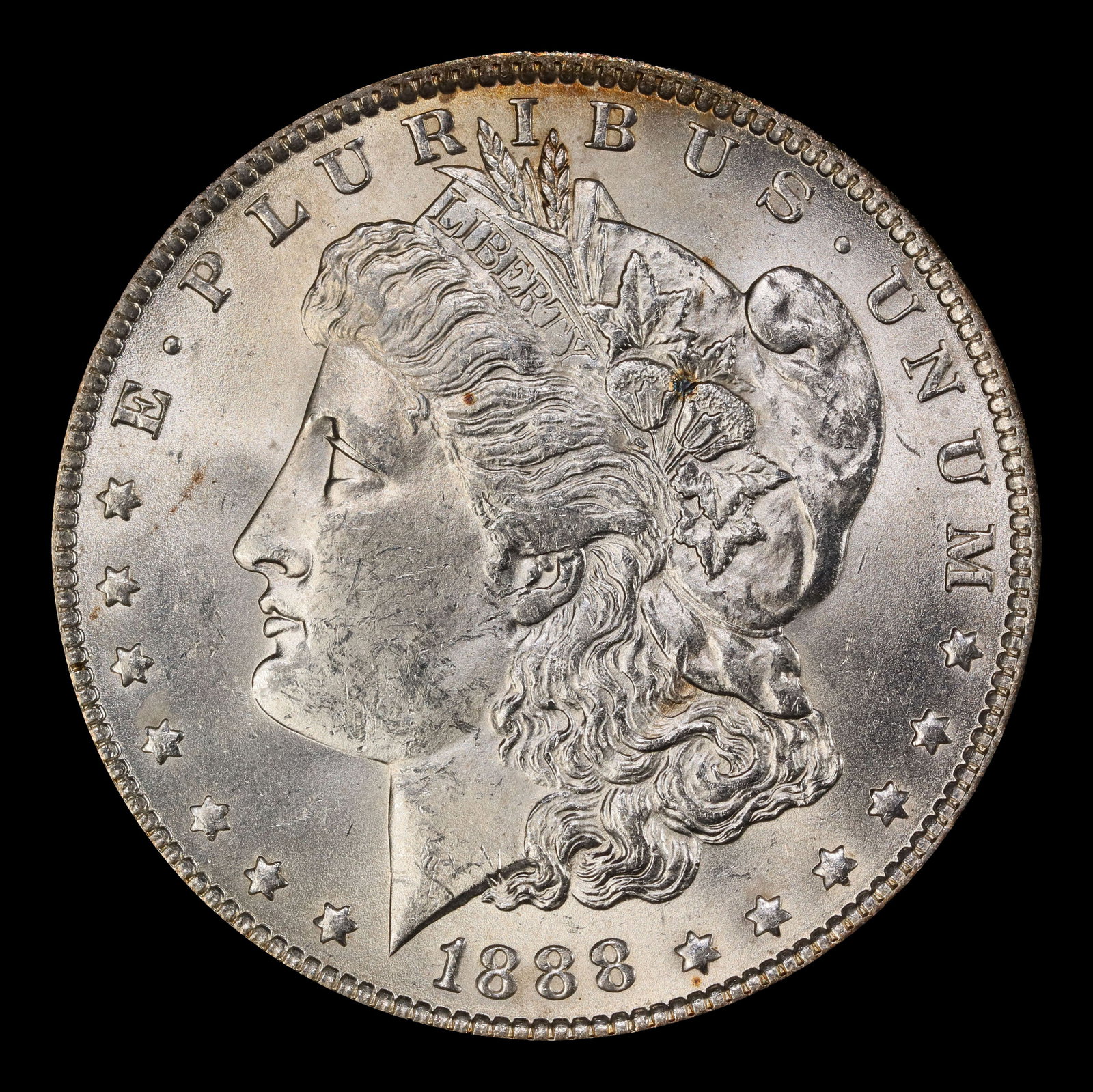 1888-o Morgan Dollar $1 Grades ms63 - 2