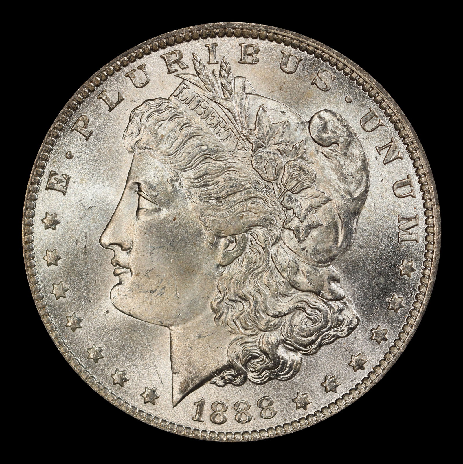 1888-o Morgan Dollar $1 Grades ms64 - 2