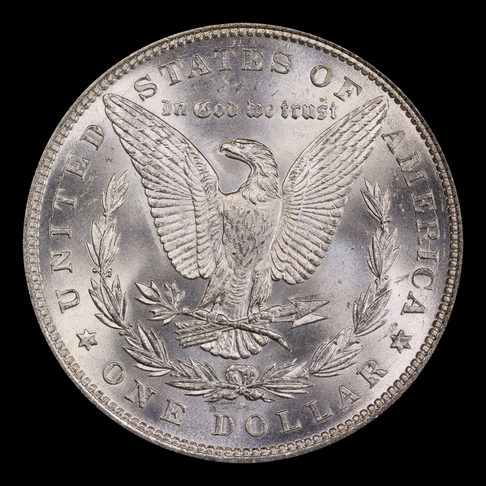 1888-p Morgan Dollar $1 Grades ms65 - 3
