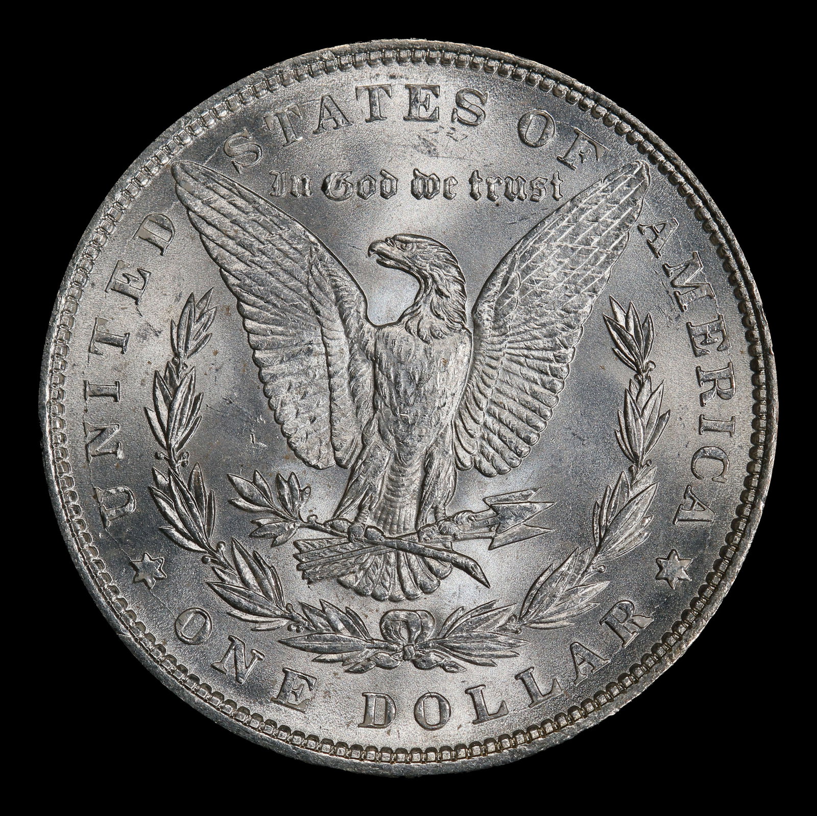 1888-p Morgan Dollar $1 Grades ms65+ - 3