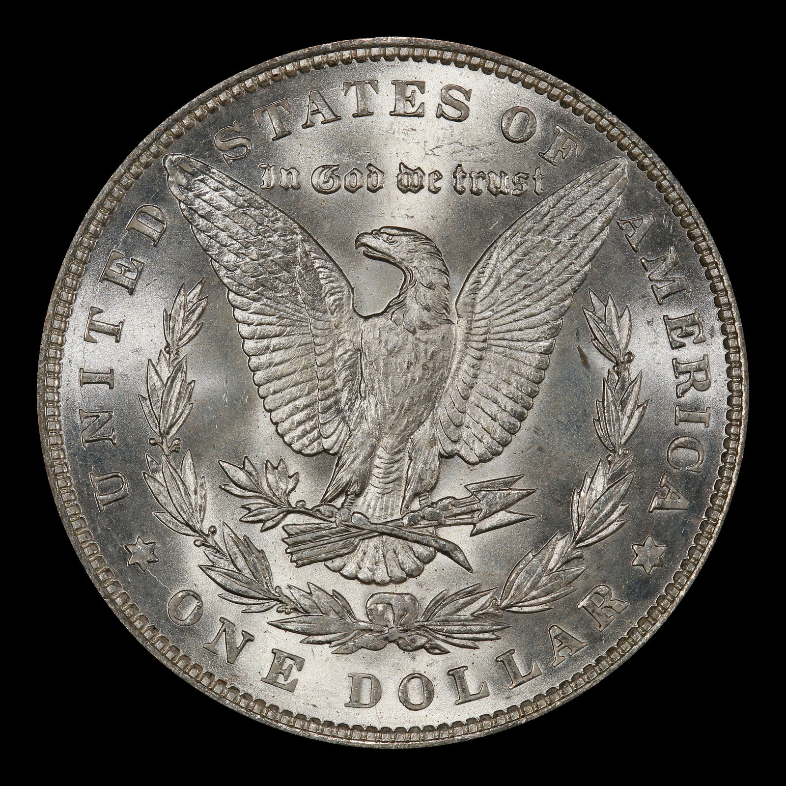 1888-p Morgan Dollar $1 Grades ms65+ - 3