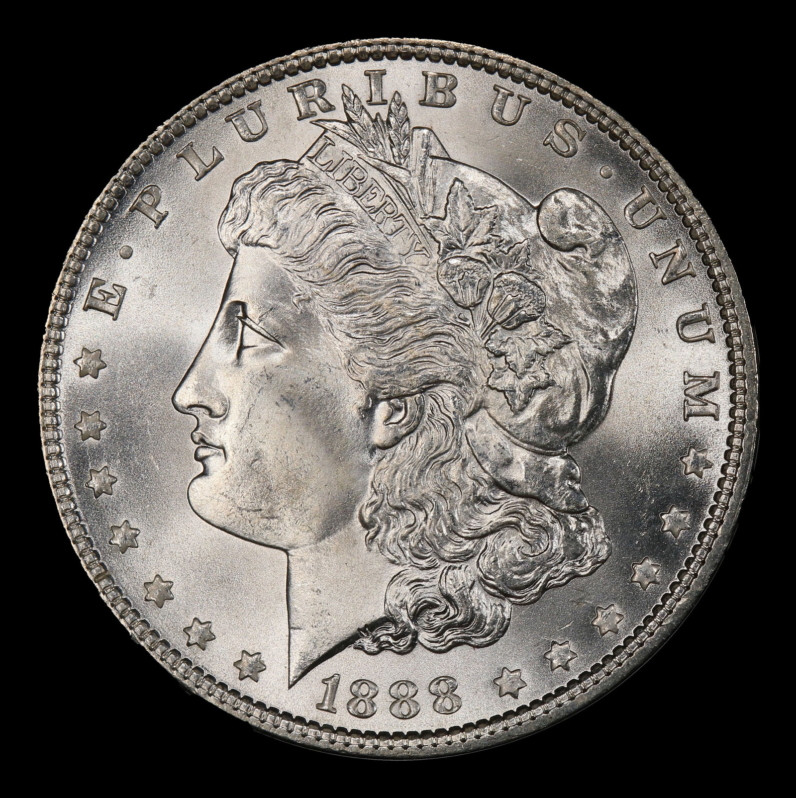 1888-p Morgan Dollar Near Top Pop! $1 ms67 SEGS - 2