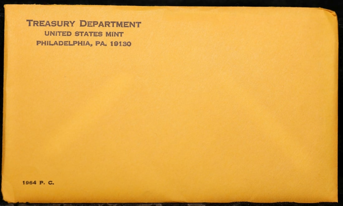 Original sealed 1964 United States Mint Proof Set Tennessee Valley Hoard - 2