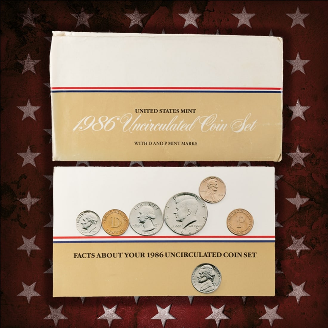 1980-1999 2 Decades Mint Set Run - 224 Coins, 18 Complete Sets - 6
