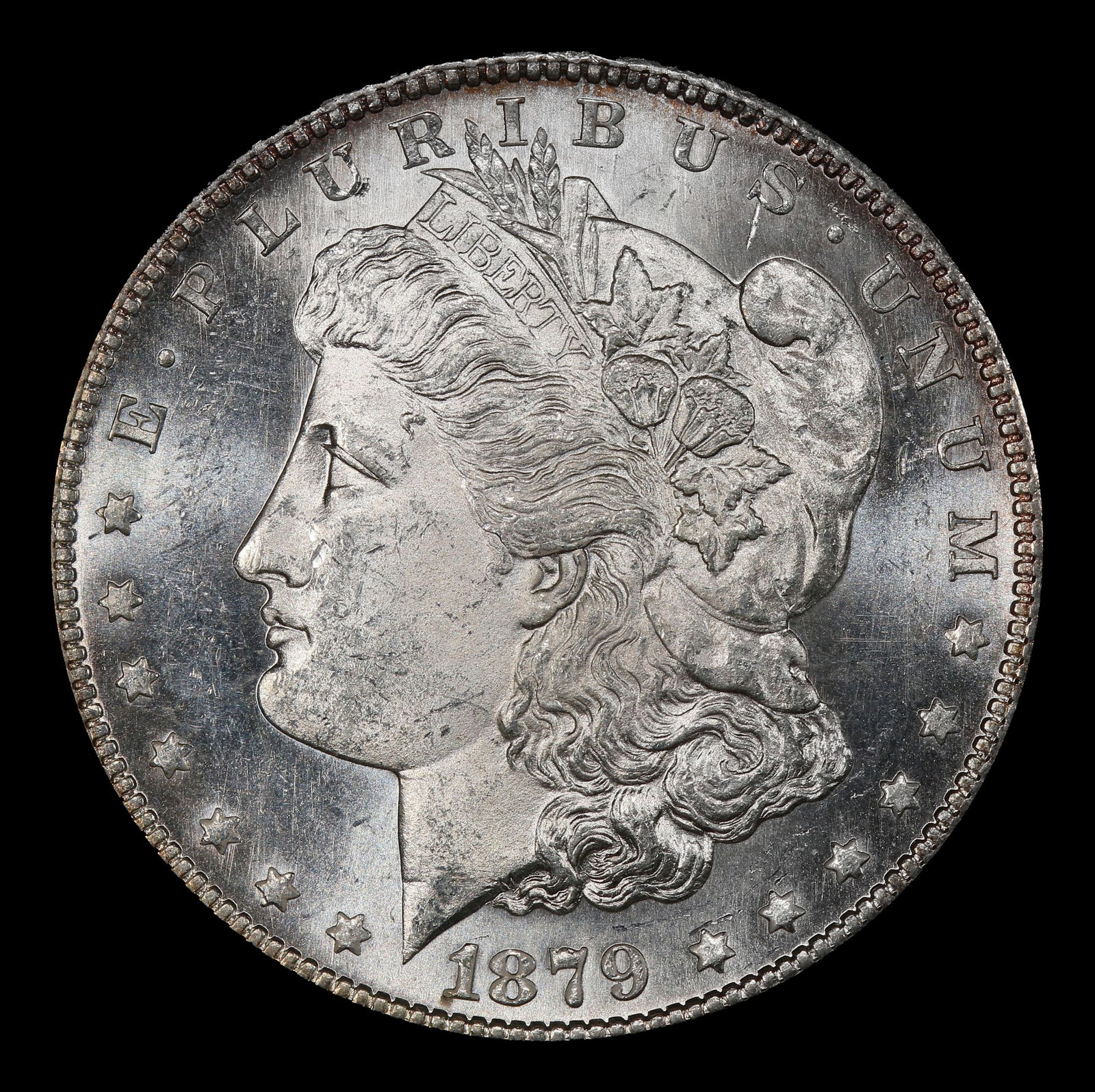 1879-s Rev '78 Top 100 Morgan Dollar Near Top Pop! $1 ms65+ SEGS - 2
