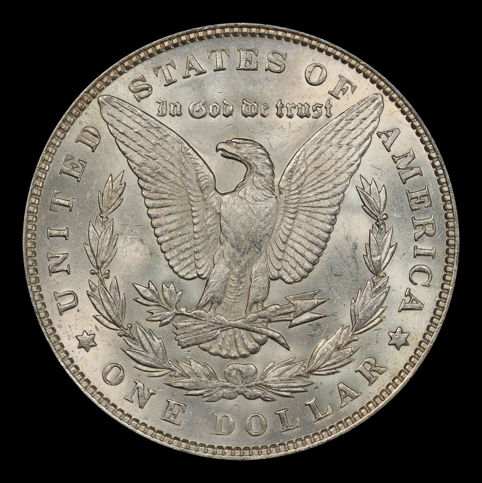 1888-p Morgan Dollar $1 Grades ms63 - 3