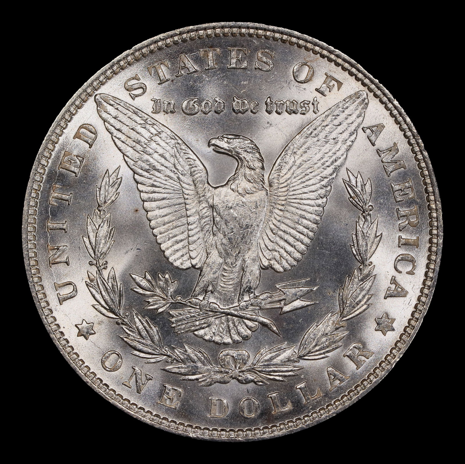 1888-p Morgan Dollar $1 Grades ms63+ - 3