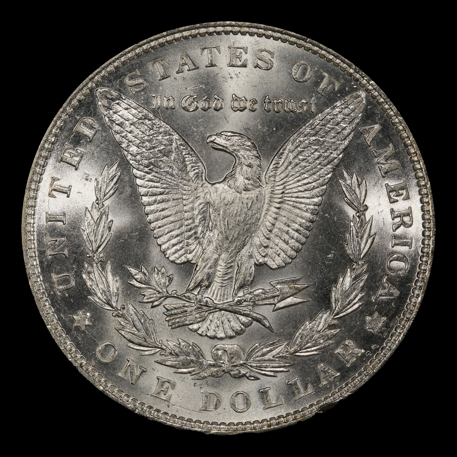 1888-p Morgan Dollar $1 Grades ms63+ - 3