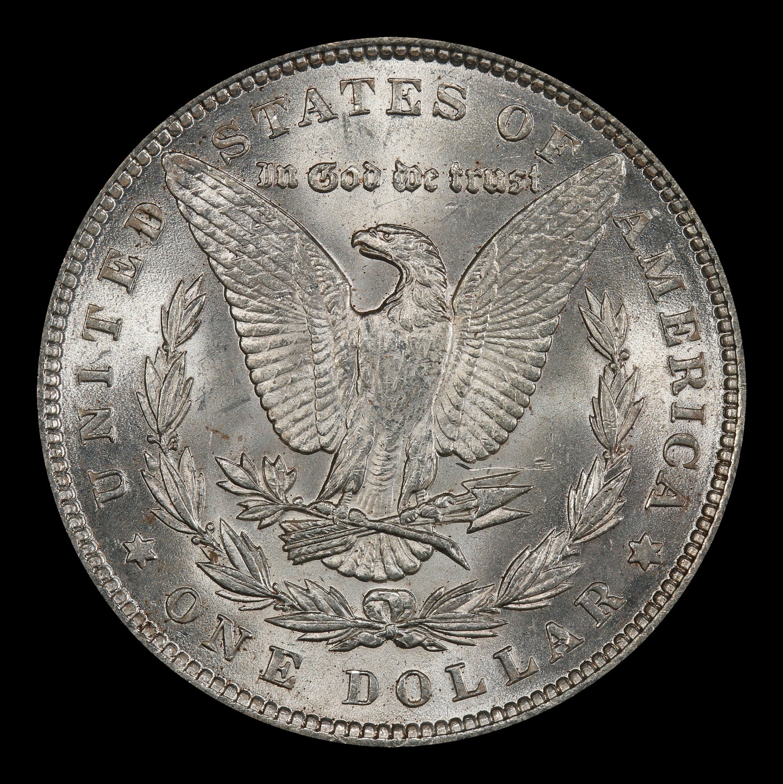 1889-p Morgan Dollar $1 Grades ms62 - 3