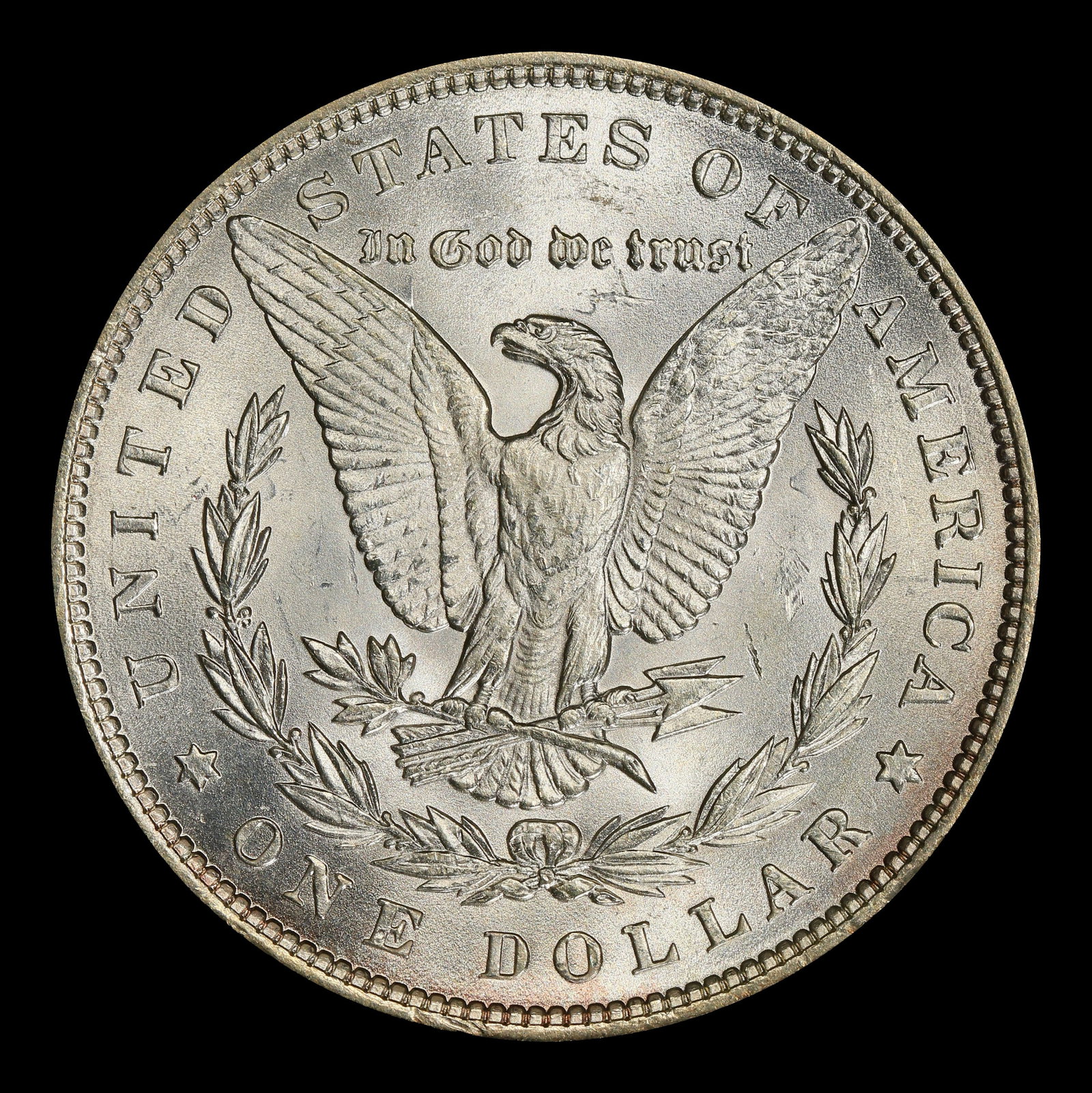 1891-p Morgan Dollar $1 Grades ms64 - 3