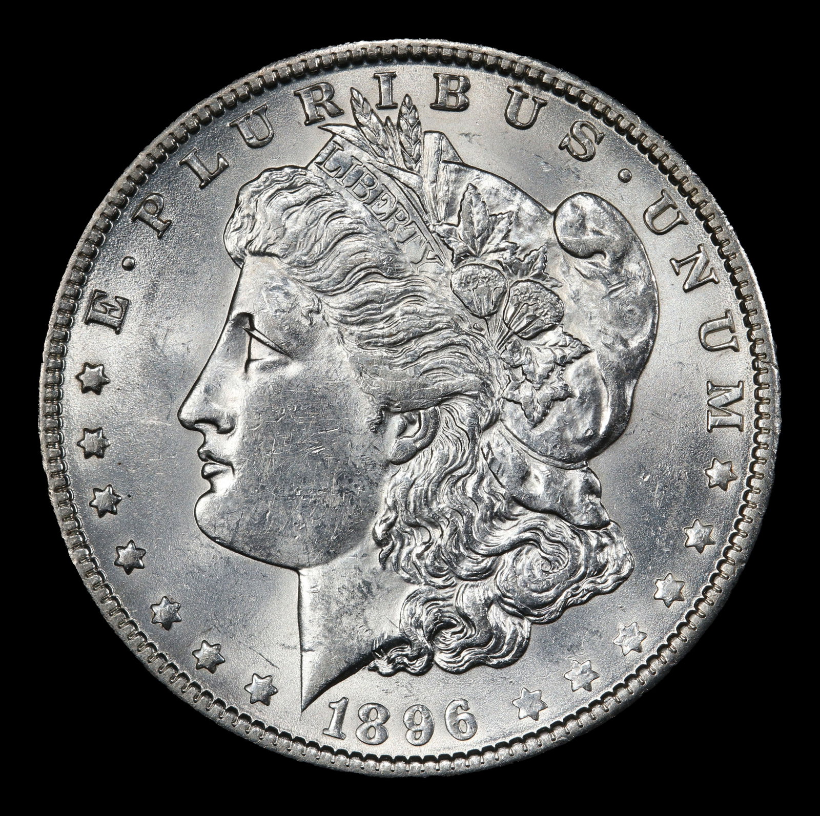 1896-o Morgan Dollar $1 ms62+ USCG - 2