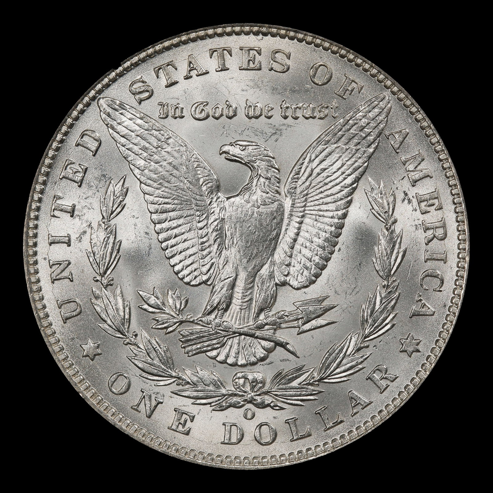 1896-o Morgan Dollar $1 ms63+ USCG - 3