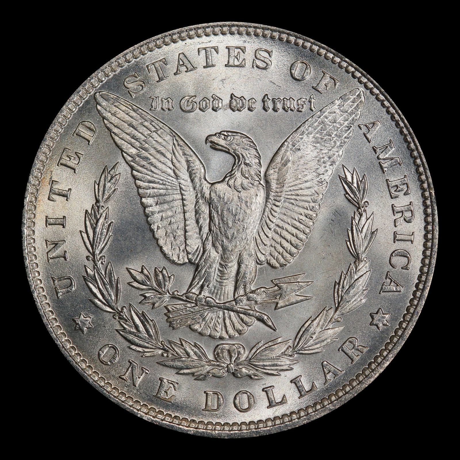 1896-p Morgan Dollar $1 Grades ms63+ - 3