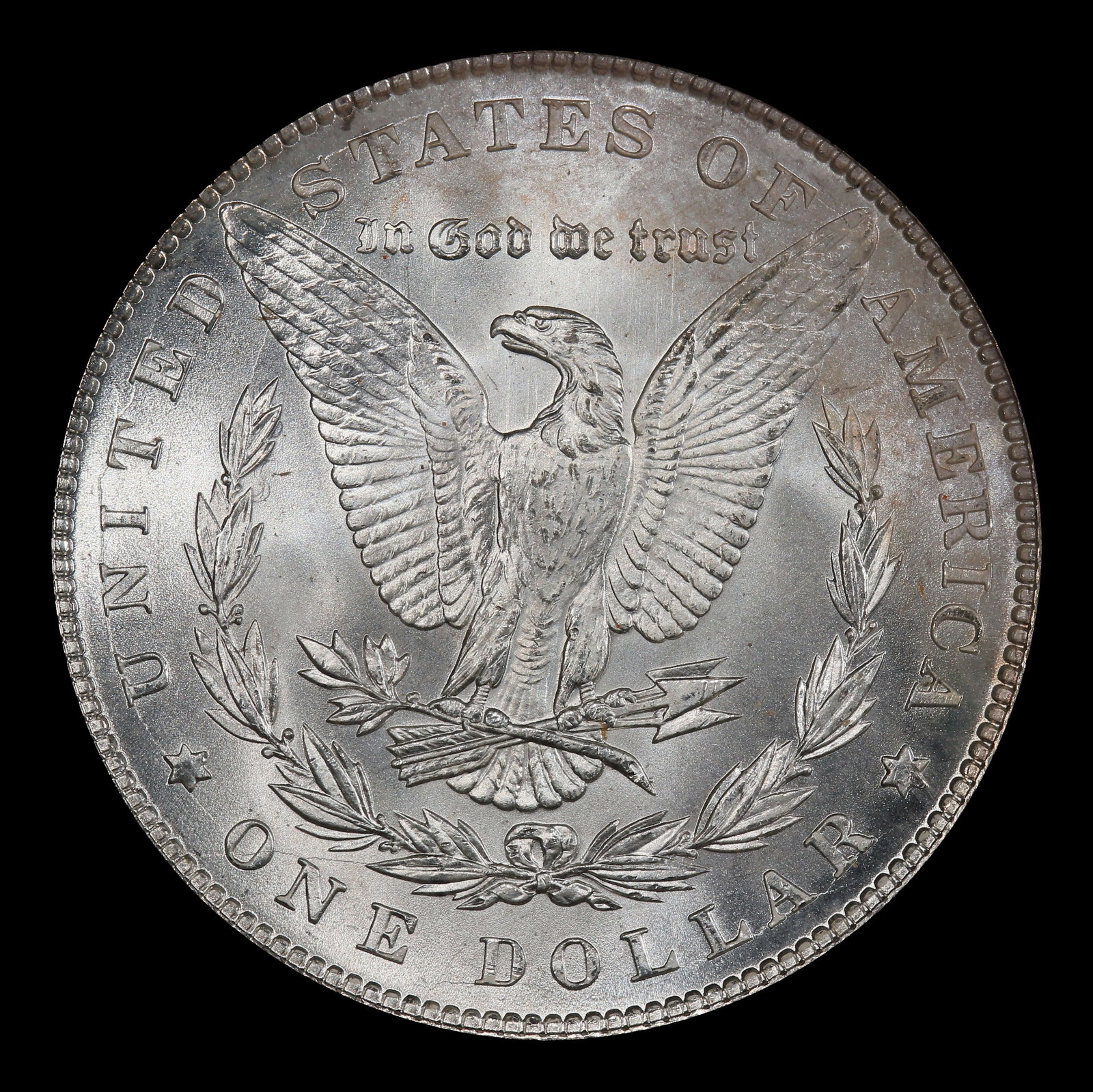 1896-p Morgan Dollar $1 ms66+ SEGS - 3