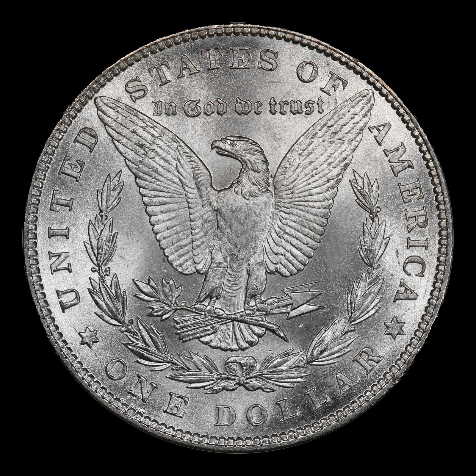 1897-p Morgan Dollar $1 ms66+ SEGS - 3