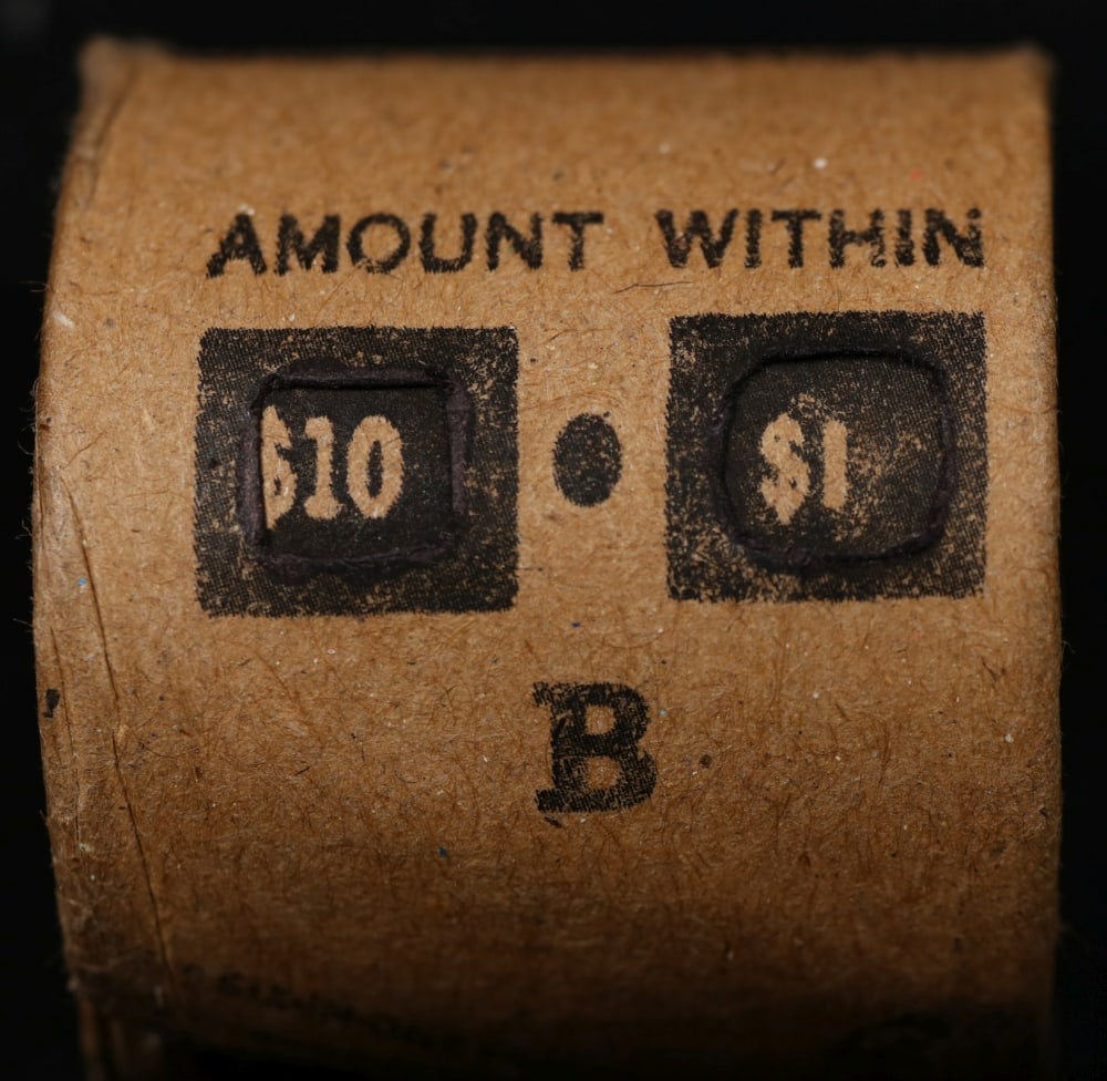 Circ Silver Dollar GIMBLES Roll All Morgans 10 Coin B - 3