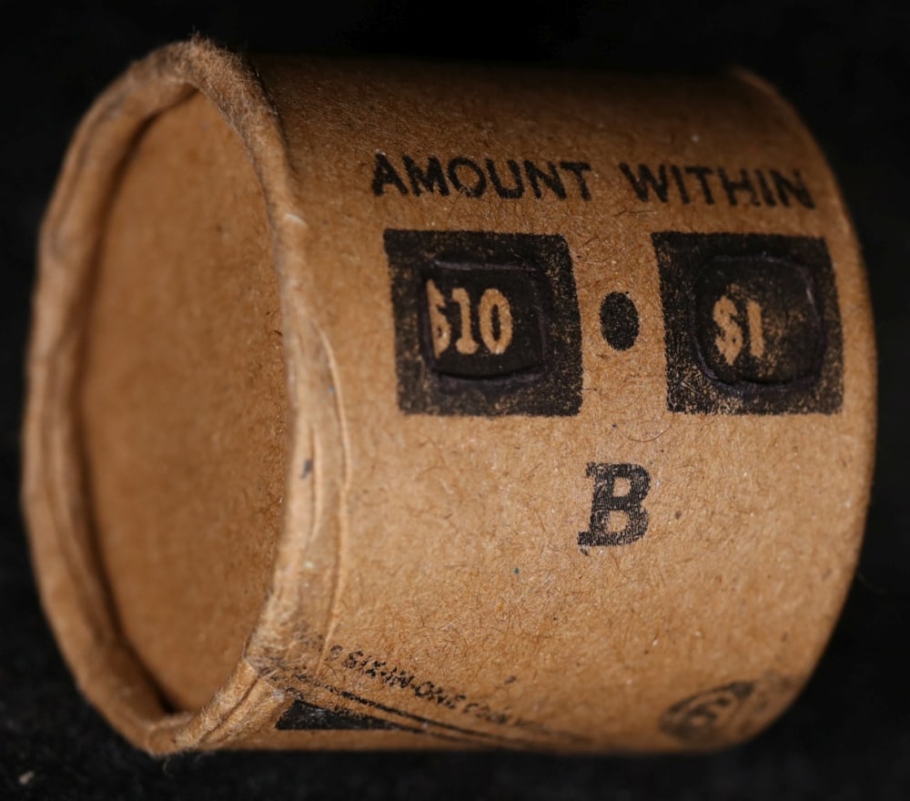 Circ Silver Dollar GIMBLES Roll All Morgans 10 Coin B - 4