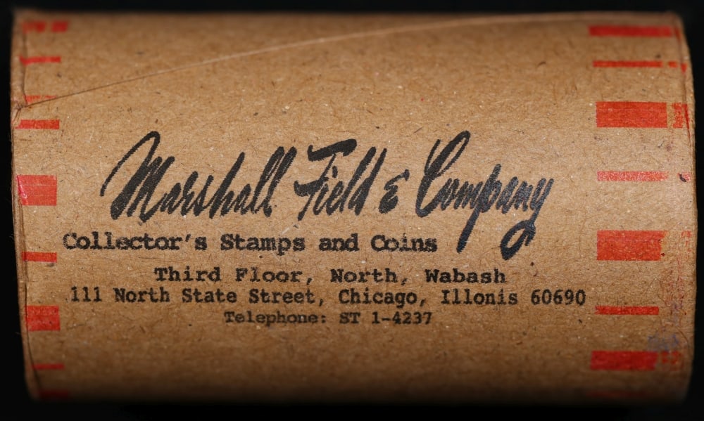 Rare RED Level MARSHALL FIELDS Circ Morgan $1 Roll 20 - 2