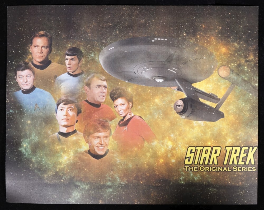 Limited Edition 12 Coin Star Trek The Original Series A Gold Plated Collection In Custom WOODEN Box - 8