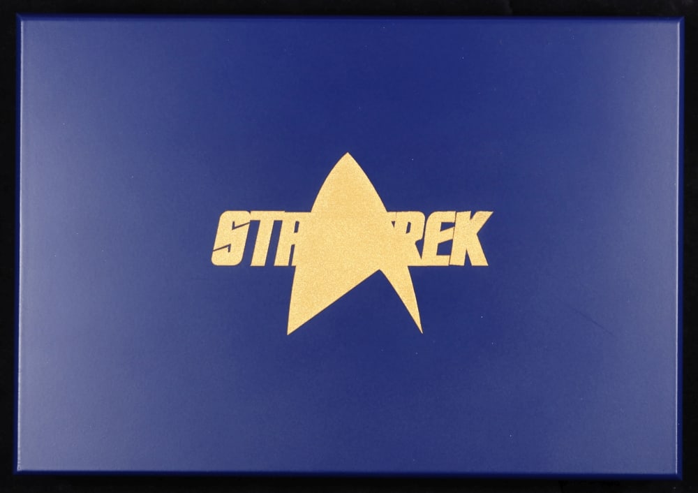 Limited Edition 12 Coin Star Trek The Original Series A Gold Plated Collection In Custom WOODEN Box - 9