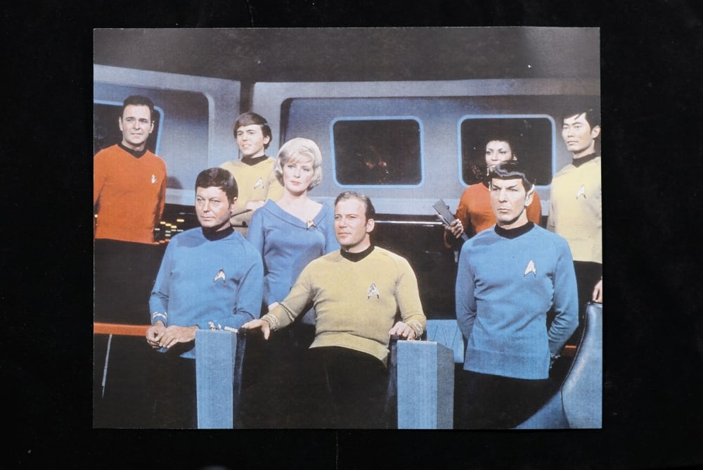 Limited Edition 12 Coin Star Trek The Original Series B Gold Plated Collection In Custom WOODEN Box - 6