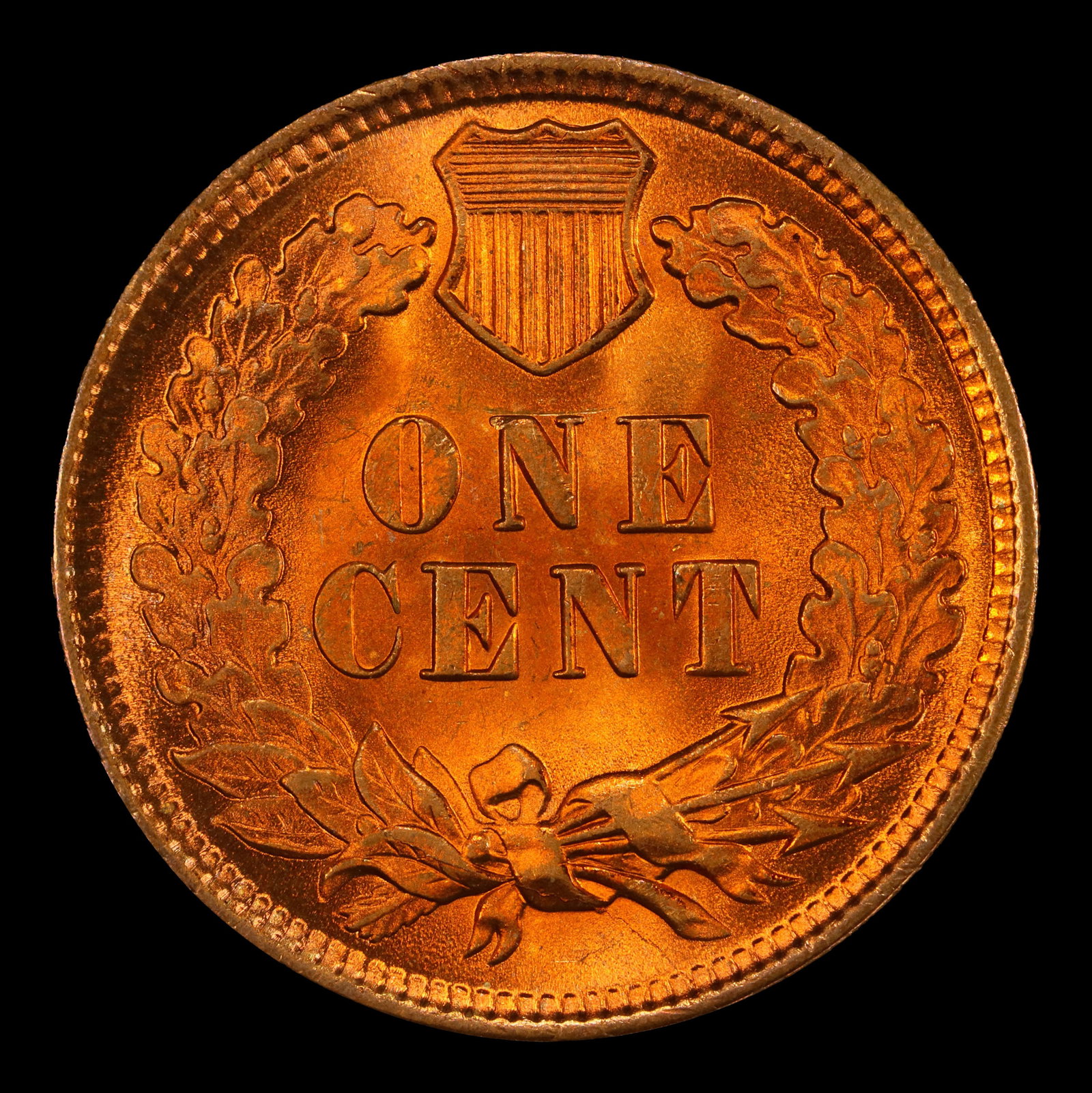 1899 Indian Cent 1c ms65+ rd SEGS - 3