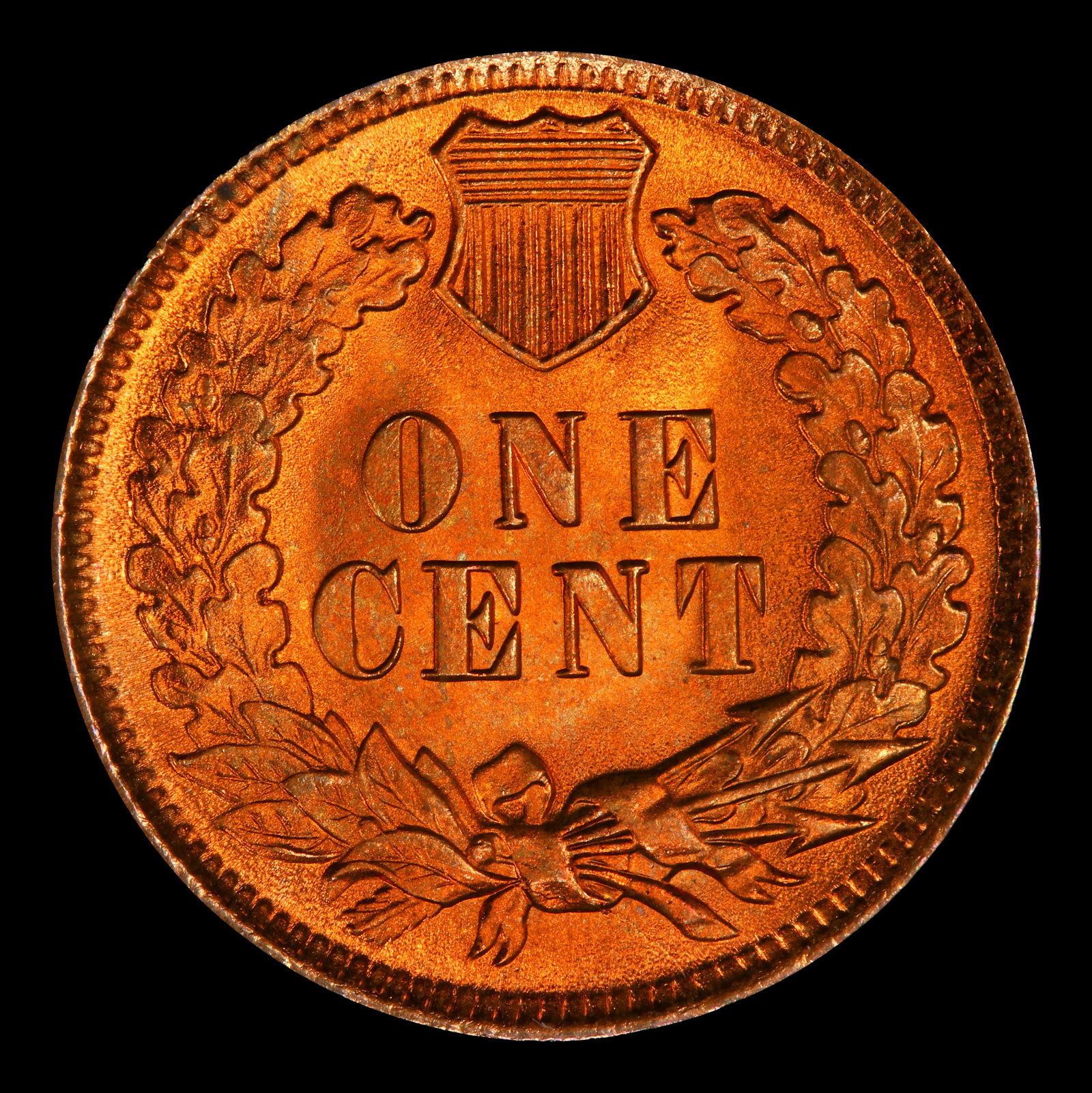 1899 Indian Cent Near Top Pop! 1c ms67 rd SEGS - 3