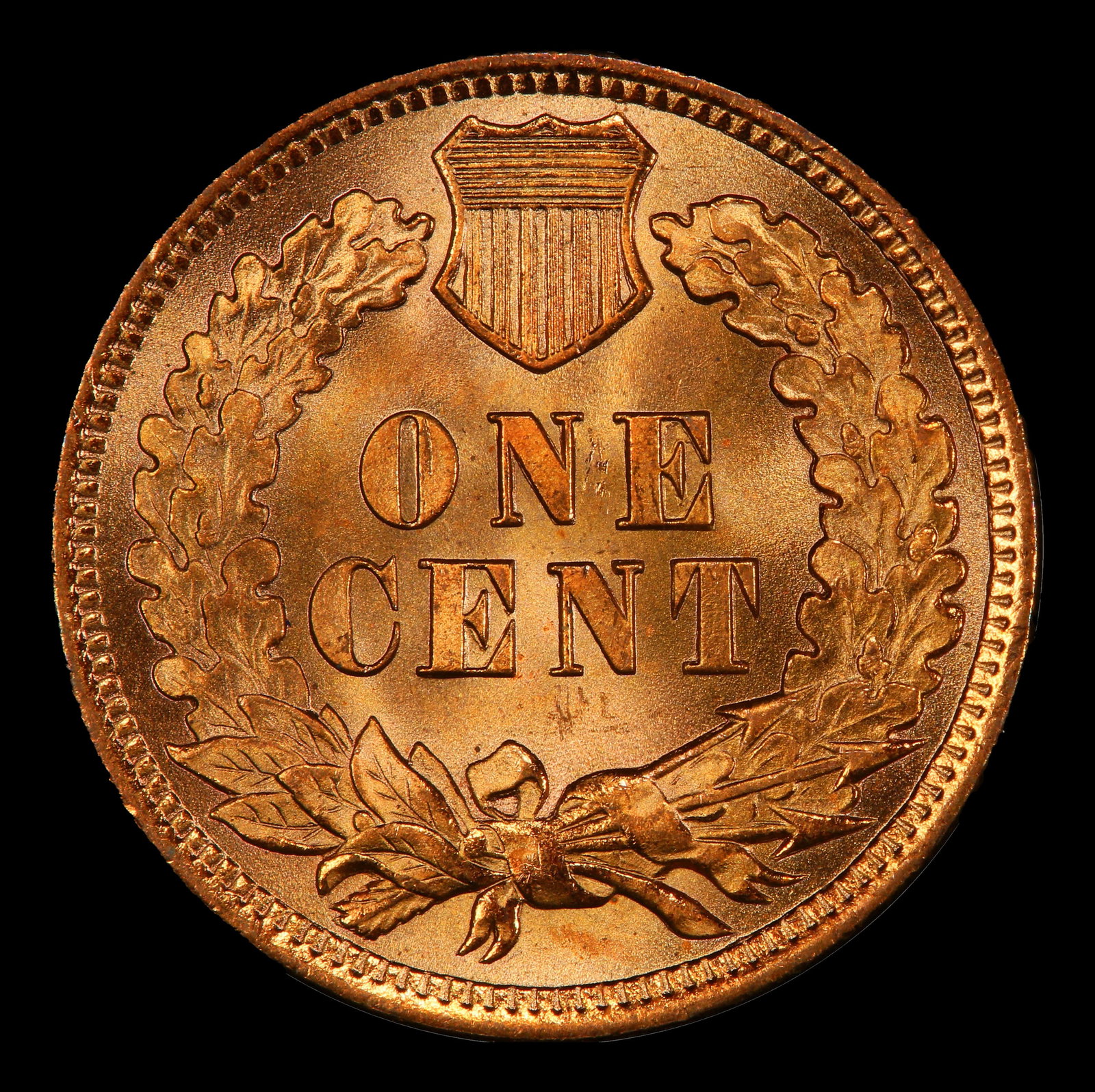 1900 Indian Cent Near Top Pop! 1c ms66+ rd SEGS - 3