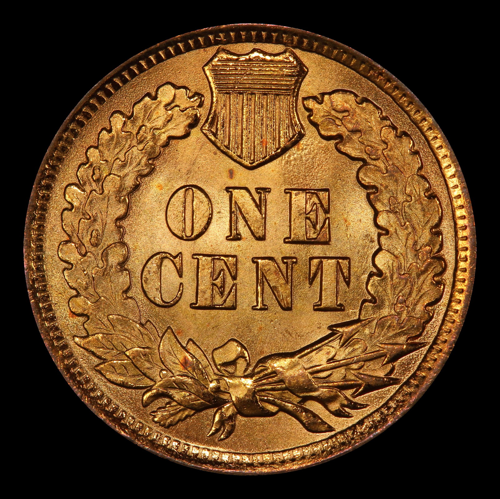 1902 Indian Cent 1c ms66 rd SEGS - 3