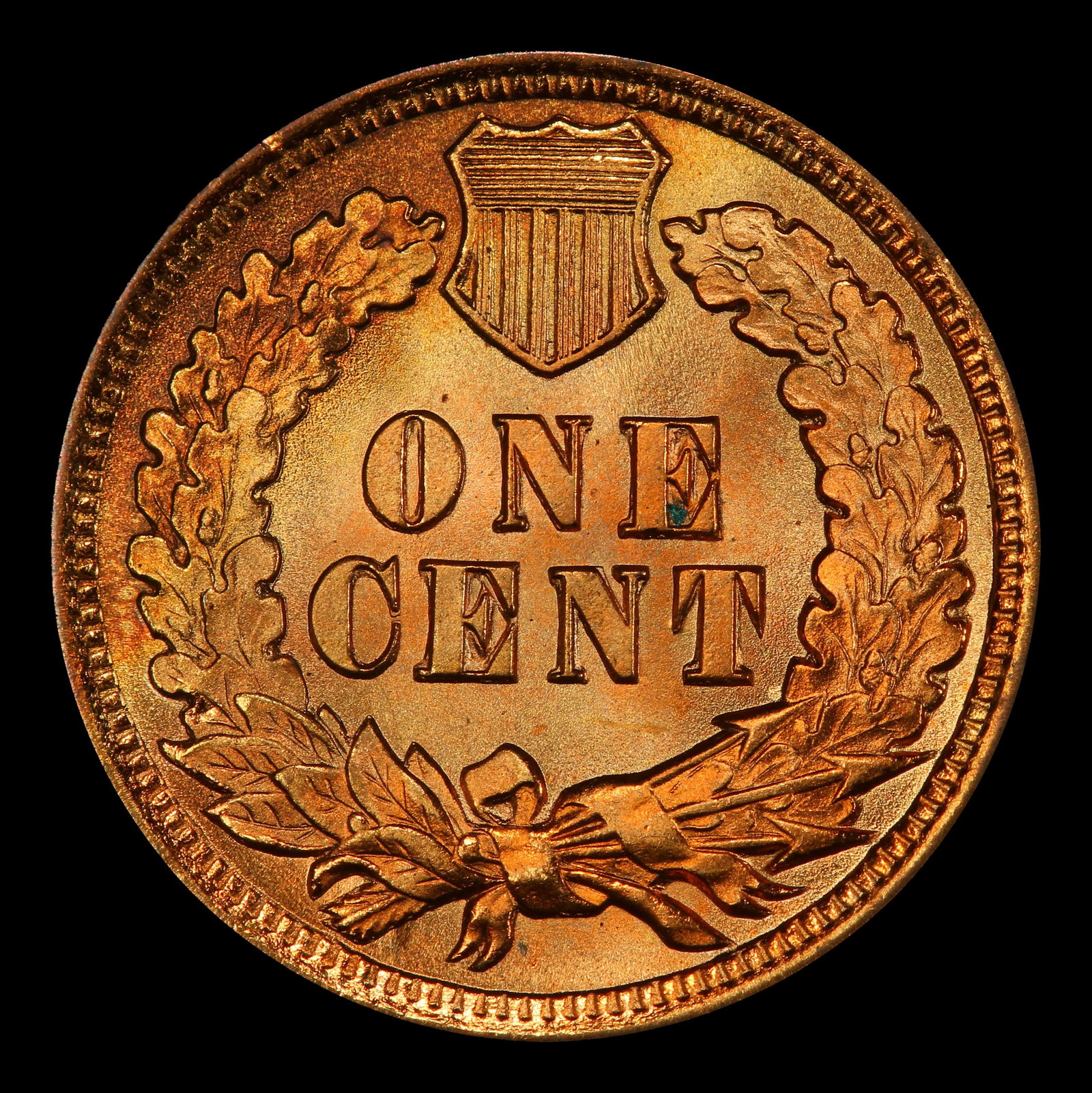 1903 Indian Cent 1c ms66 rd SEGS - 3