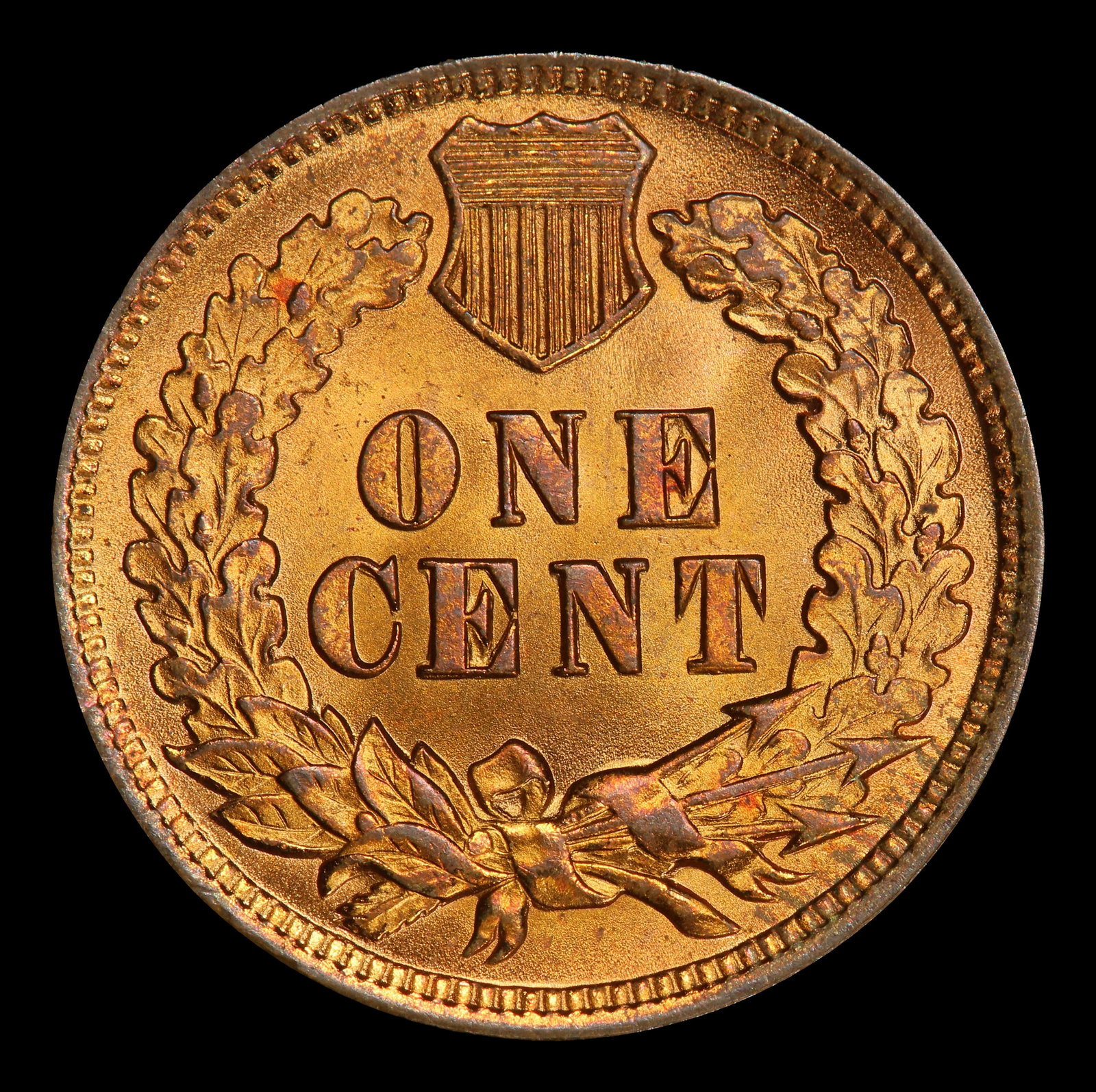 1903 Indian Cent 1c ms66 rd SEGS - 3