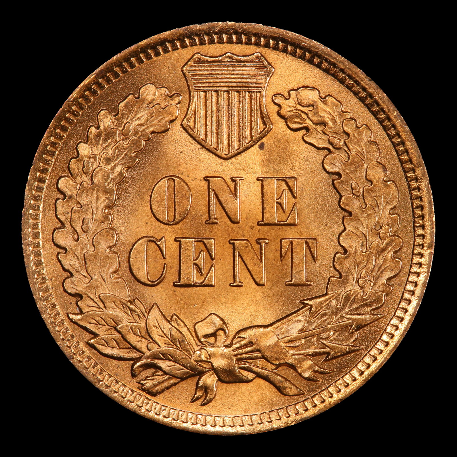 1904 Indian Cent 1c Grades ms65 rd - 3