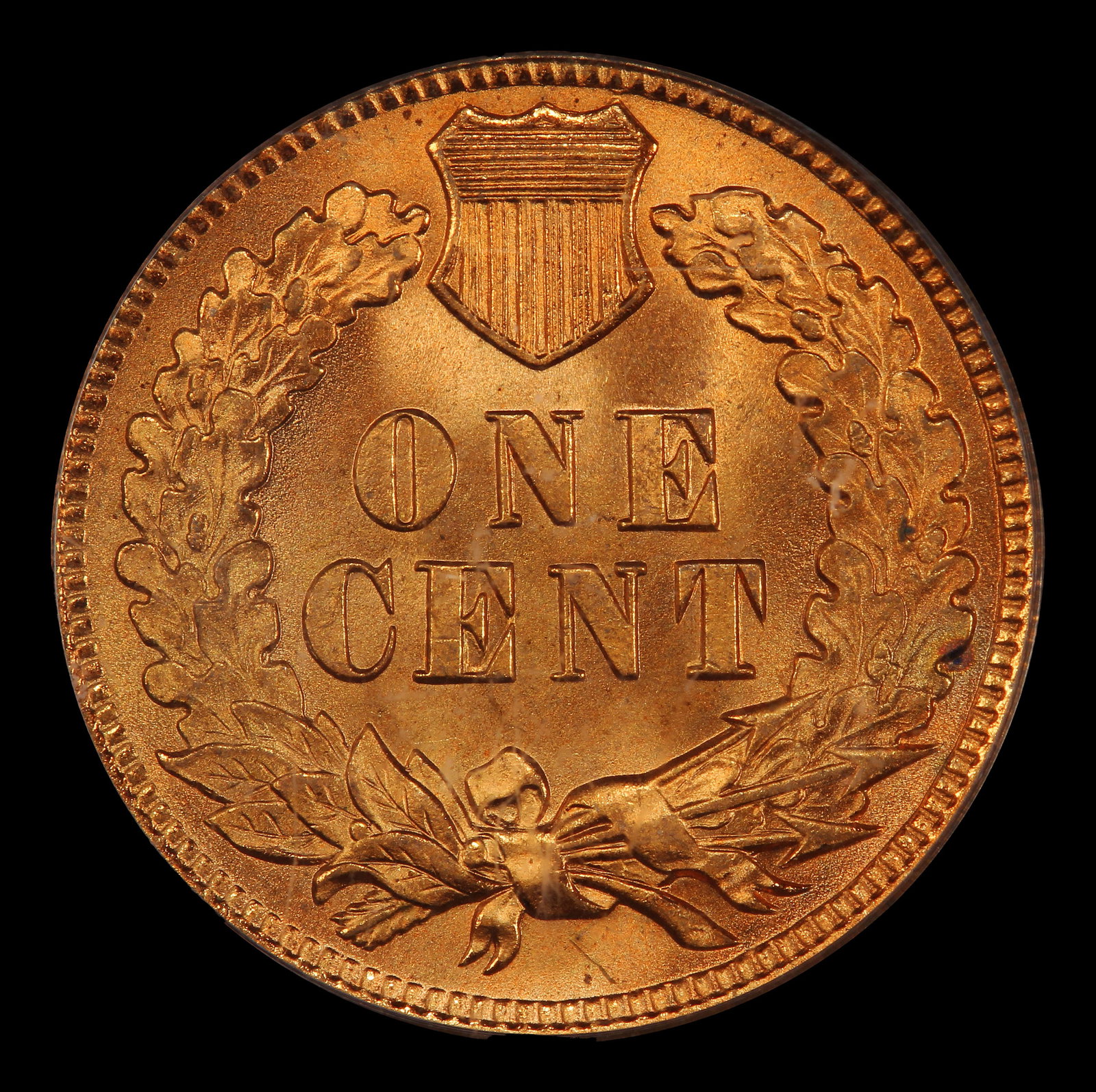 1904 Indian Cent 1c Grades ms65 rd - 3