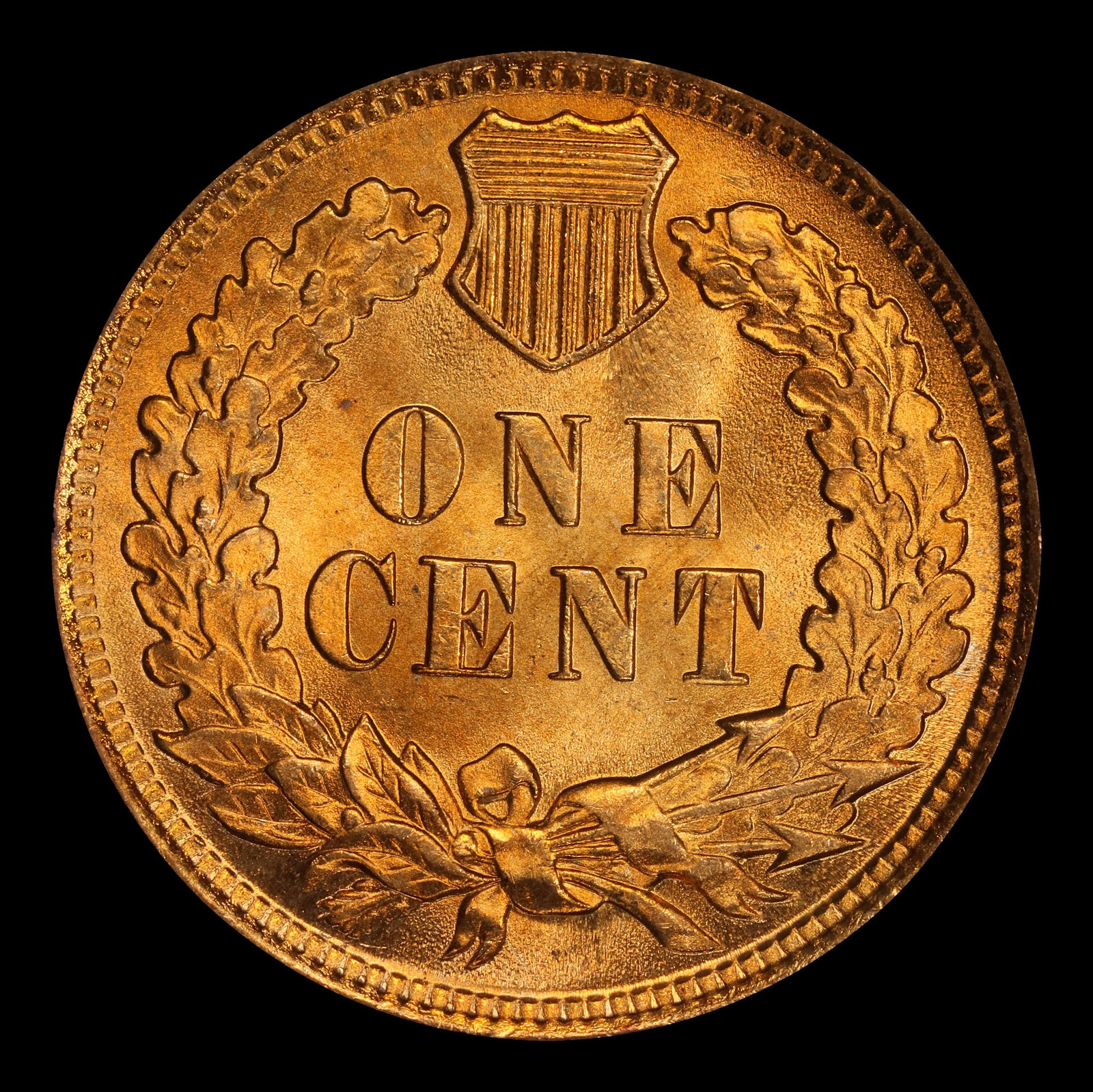 1904 Indian Cent 1c ms66+ rd SEGS - 3