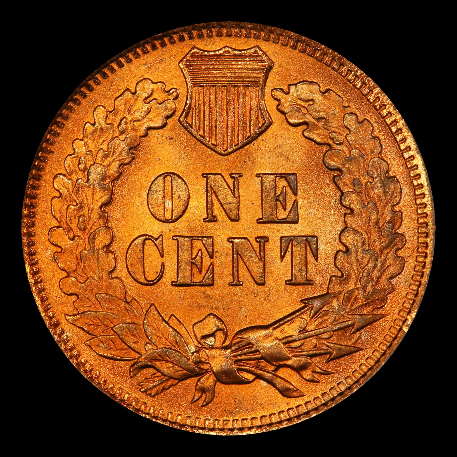 1904 Indian Cent 1c ms66 rd SEGS - 3
