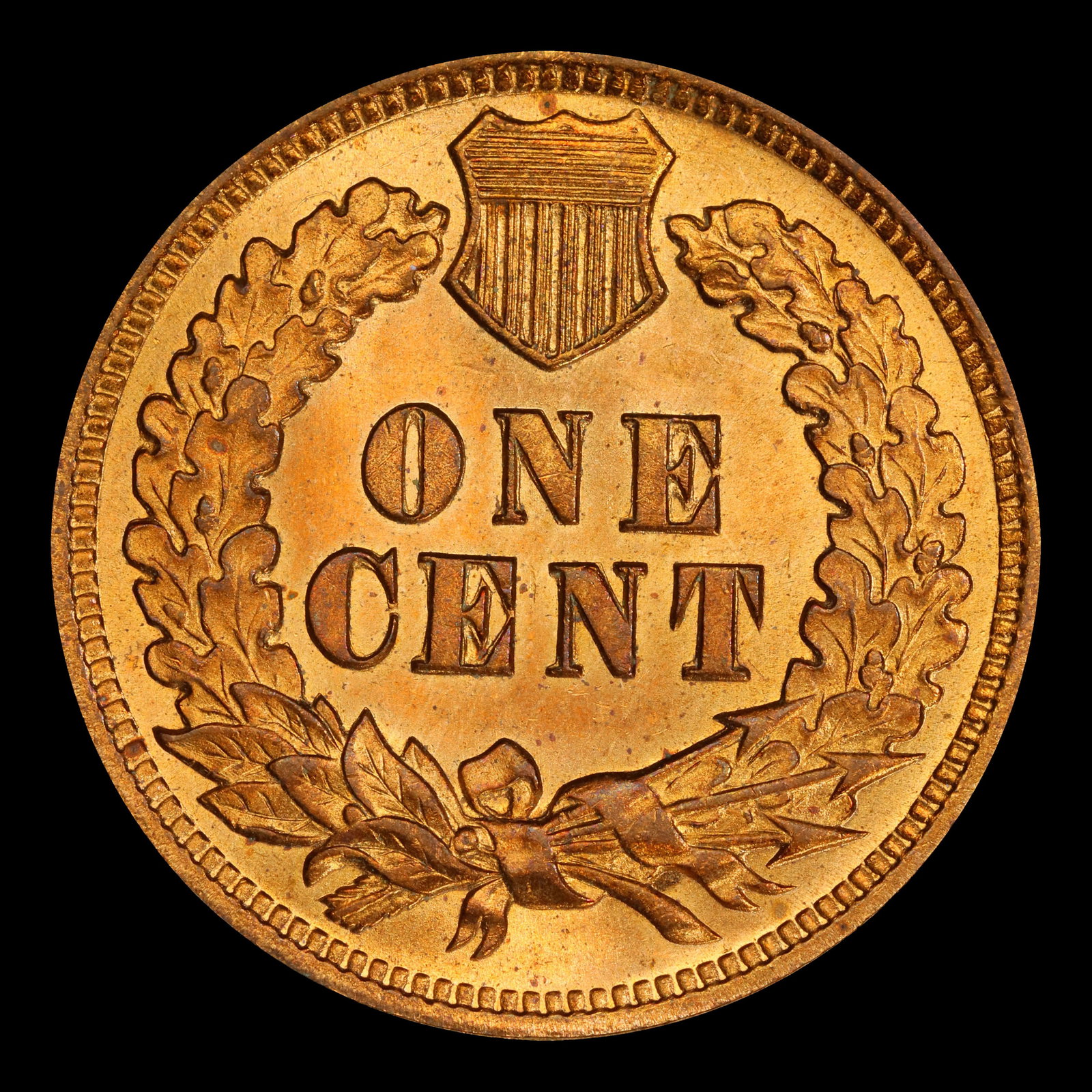 1905 Indian Cent 1c Grades ms65 rd - 3