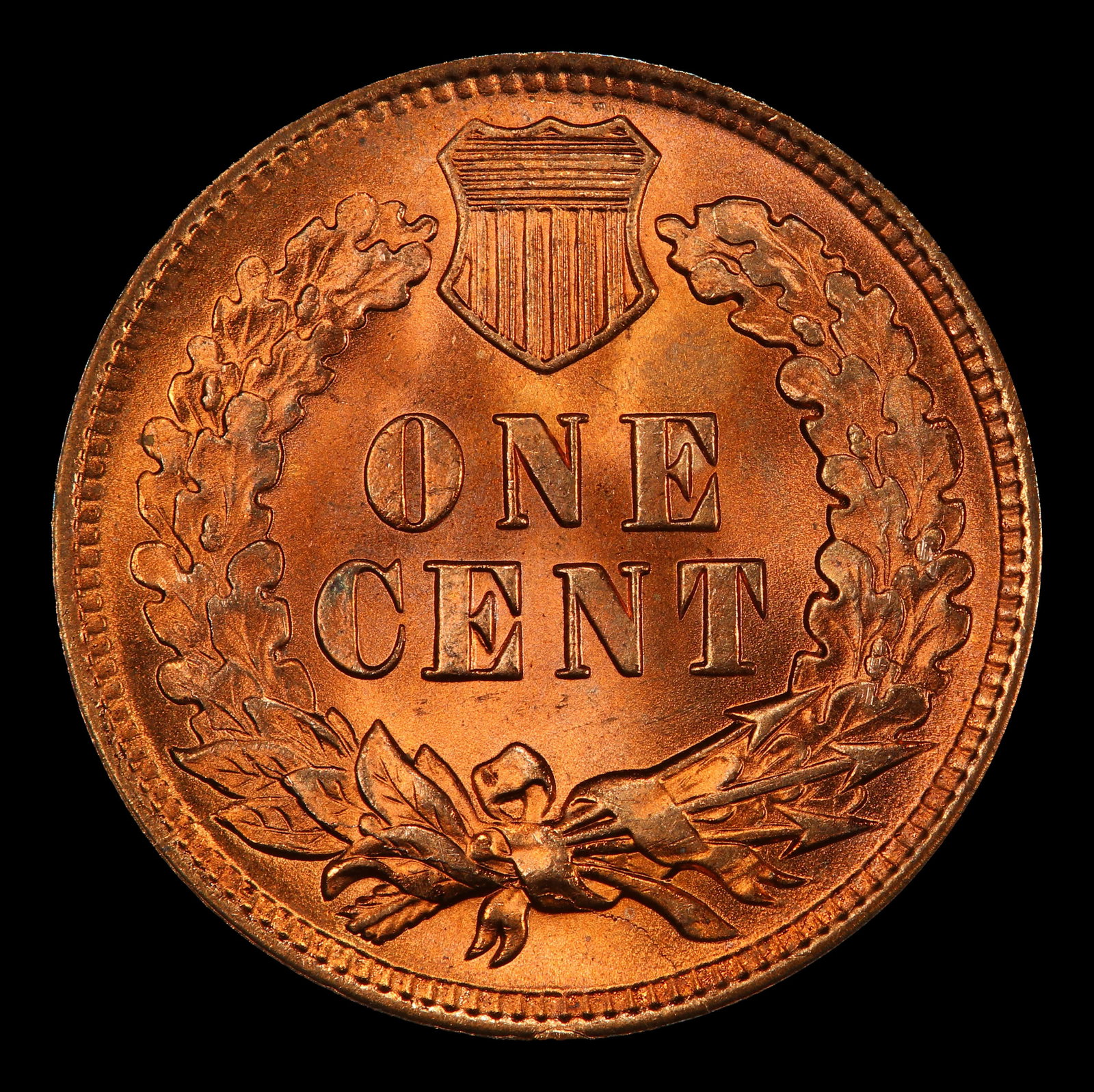 1905 Indian Cent Near Top Pop! 1c ms66+ rd SEGS - 3