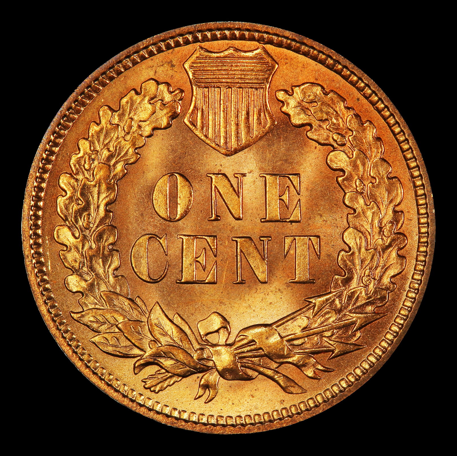 1905 Indian Cent Near Top Pop! 1c ms66+ rd SEGS - 3