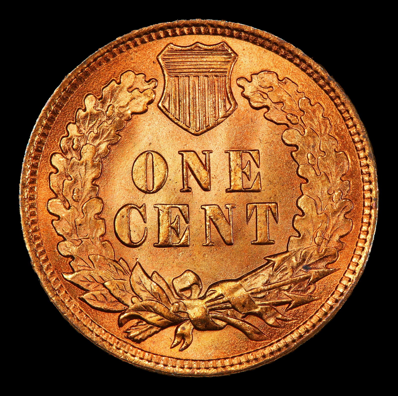 1906 Indian Cent Near Top Pop! 1c ms66+ rd SEGS - 3