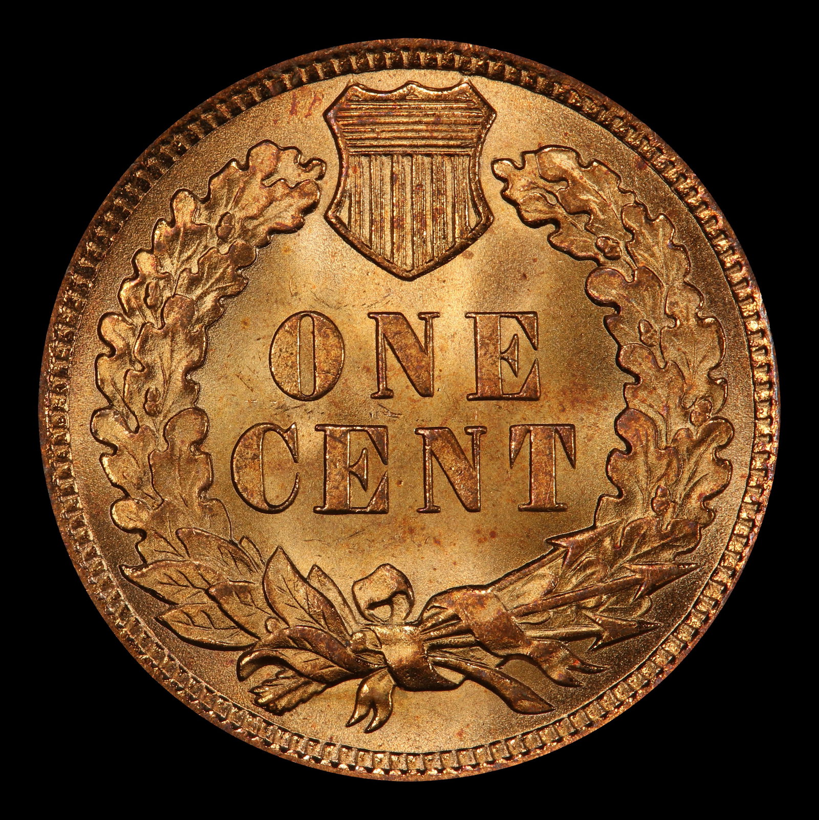 1907 Indian Cent Near Top Pop! 1c ms66+ rd SEGS - 3