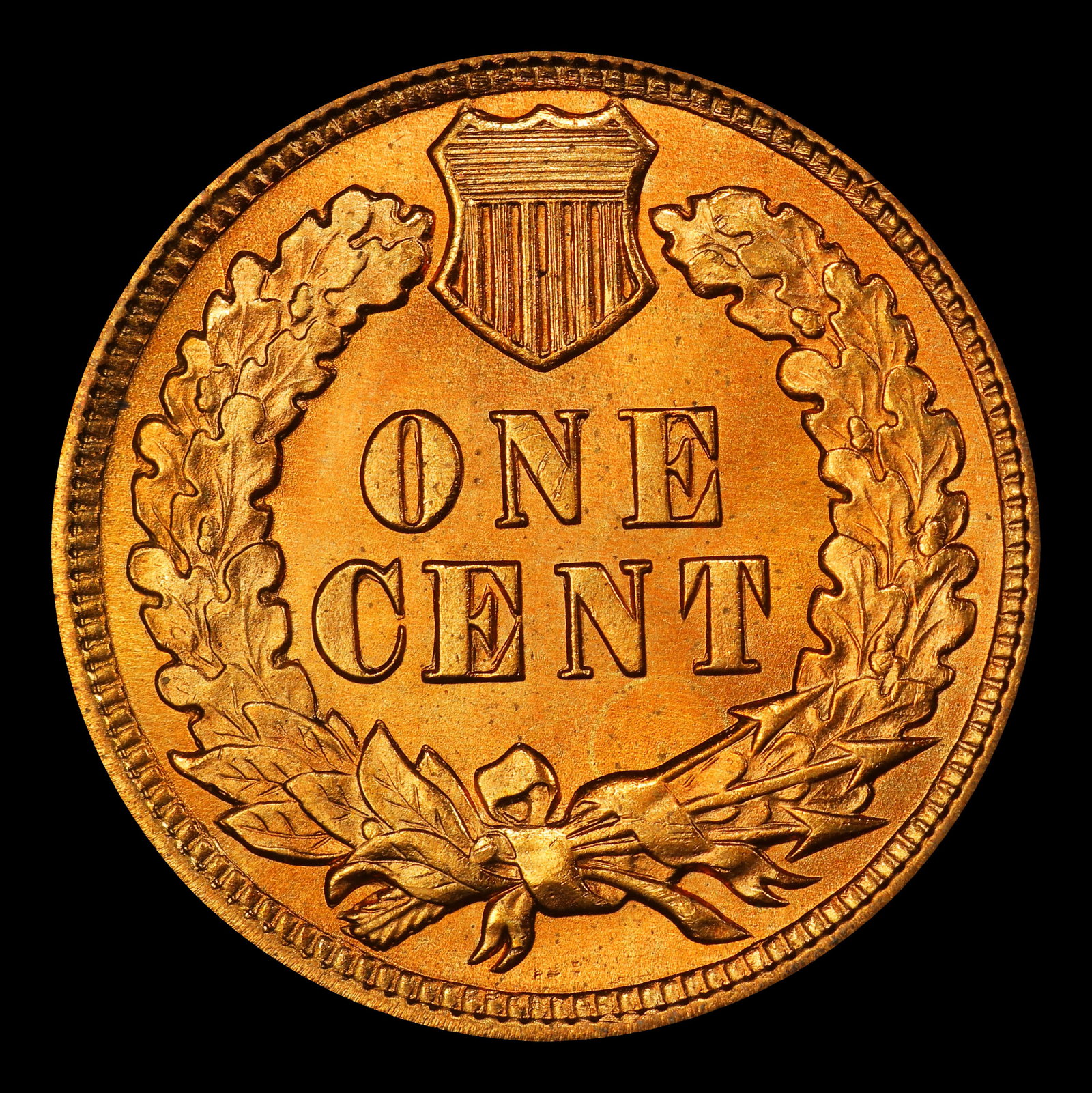 1908 Indian Cent Near Top Pop! 1c ms66+ rd SEGS - 3