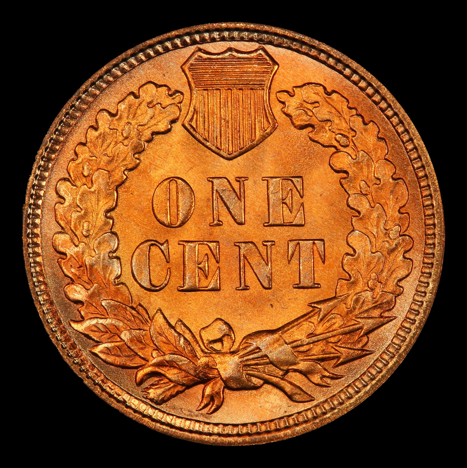 1908 Indian Cent Near Top Pop! 1c ms67 rd SEGS - 3