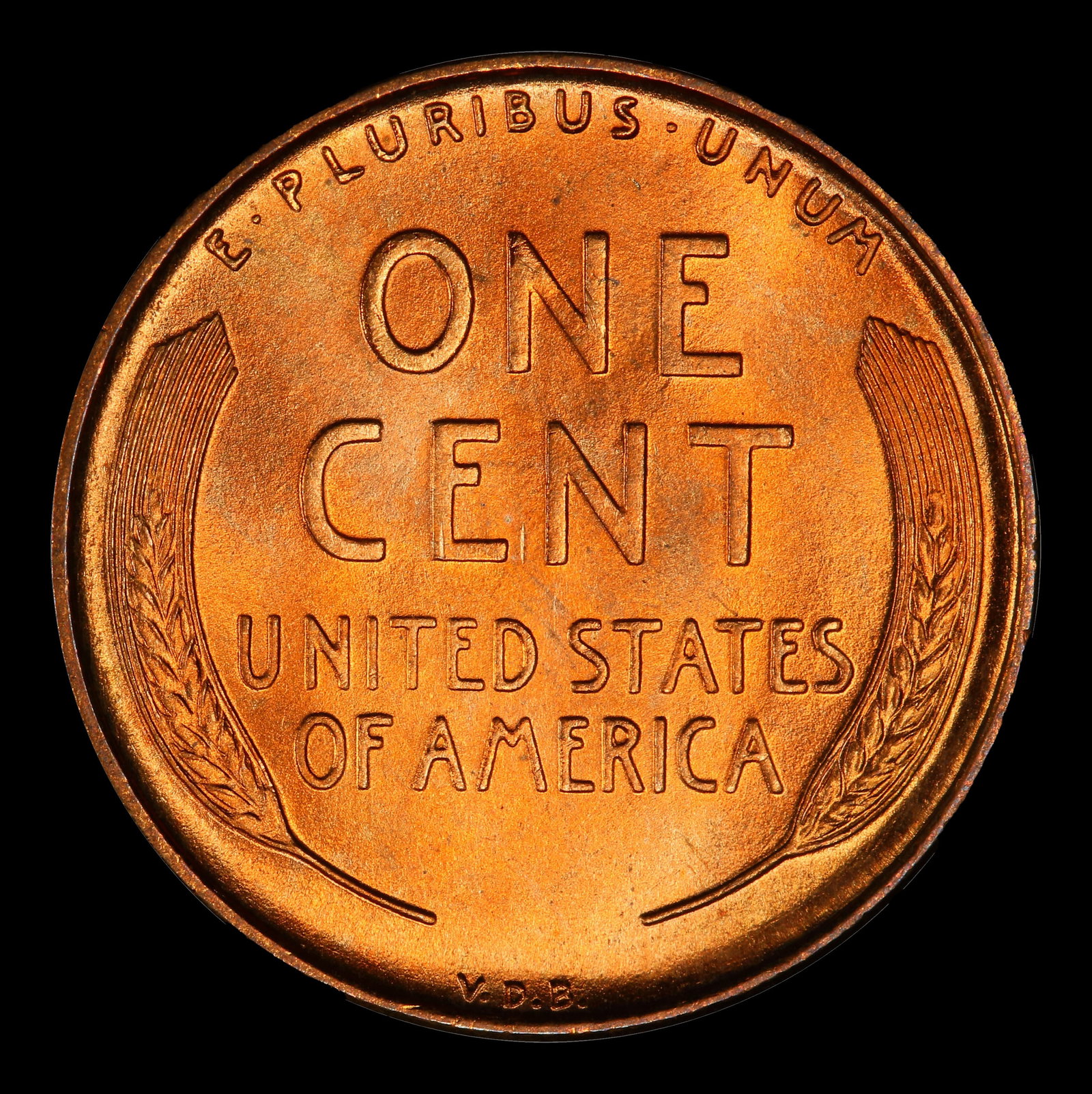 1909 VDB Lincoln Cent Near Top Pop! 1c ms67 rd SEGS - 3