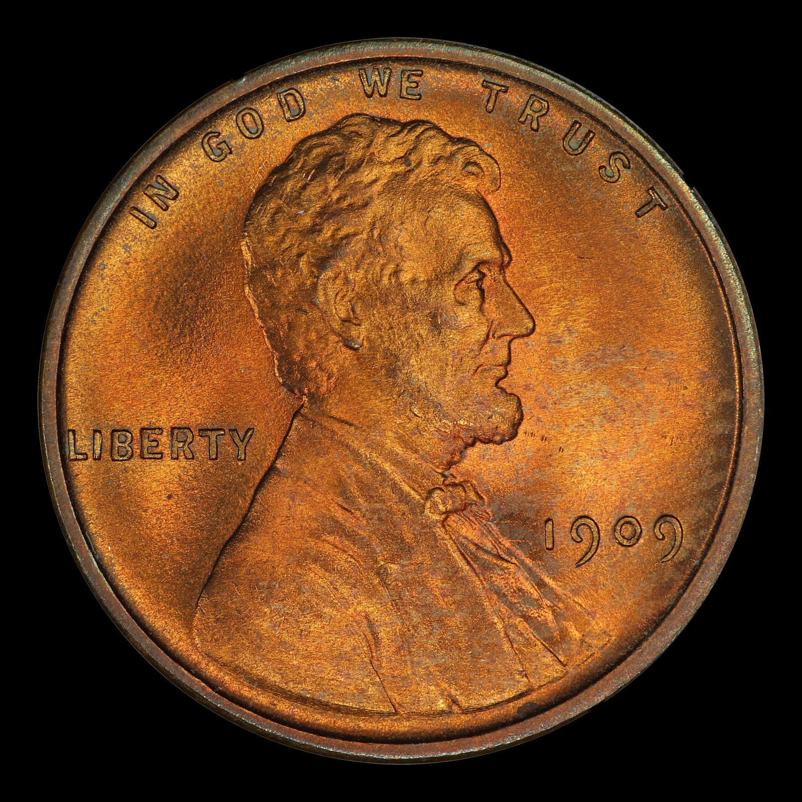 1909-p Lincoln Cent 1c Grades ms66 rd - 2