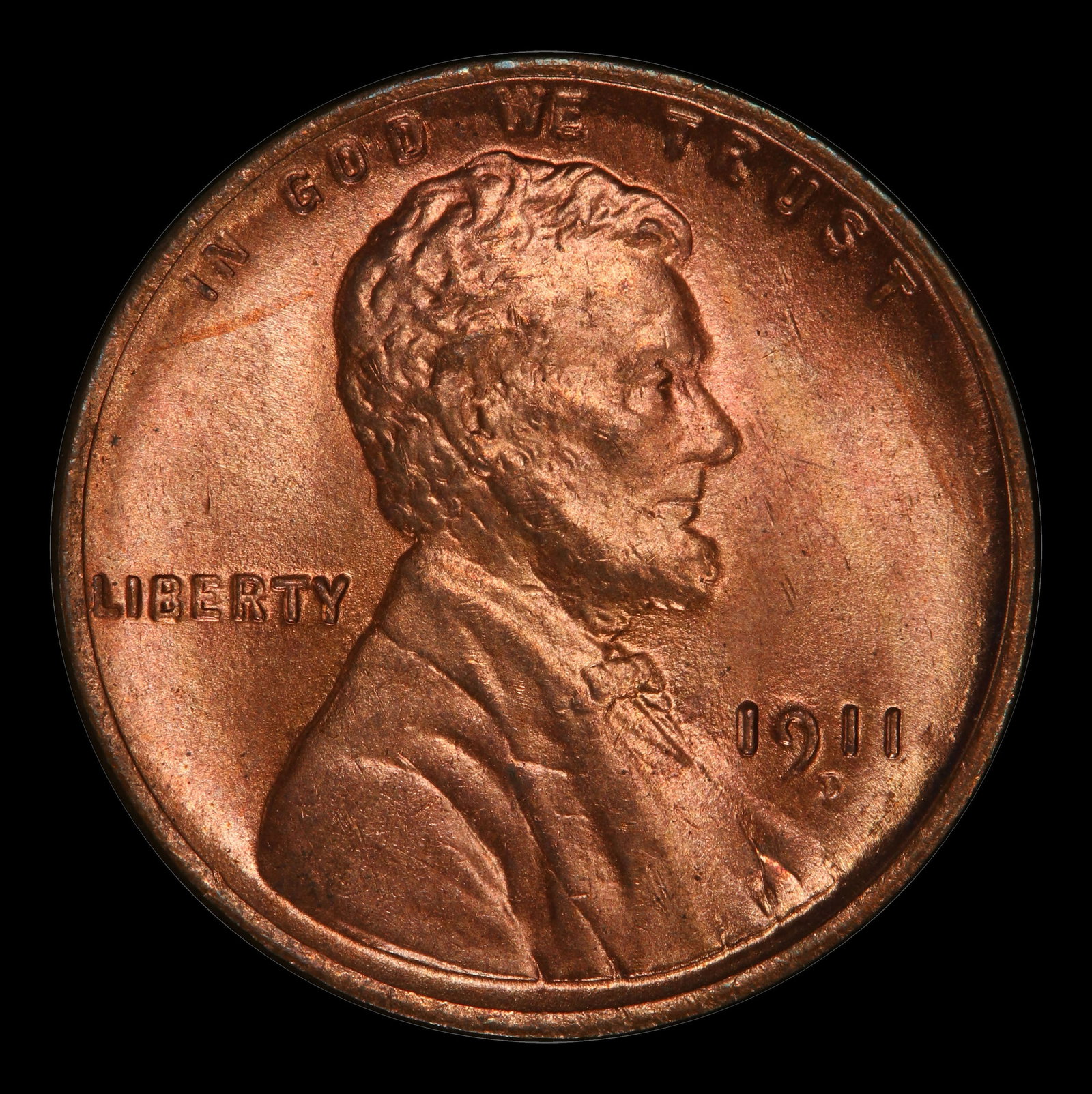 1911-d Lincoln Cent Near Top Pop! 1c ms66 rd SEGS - 2