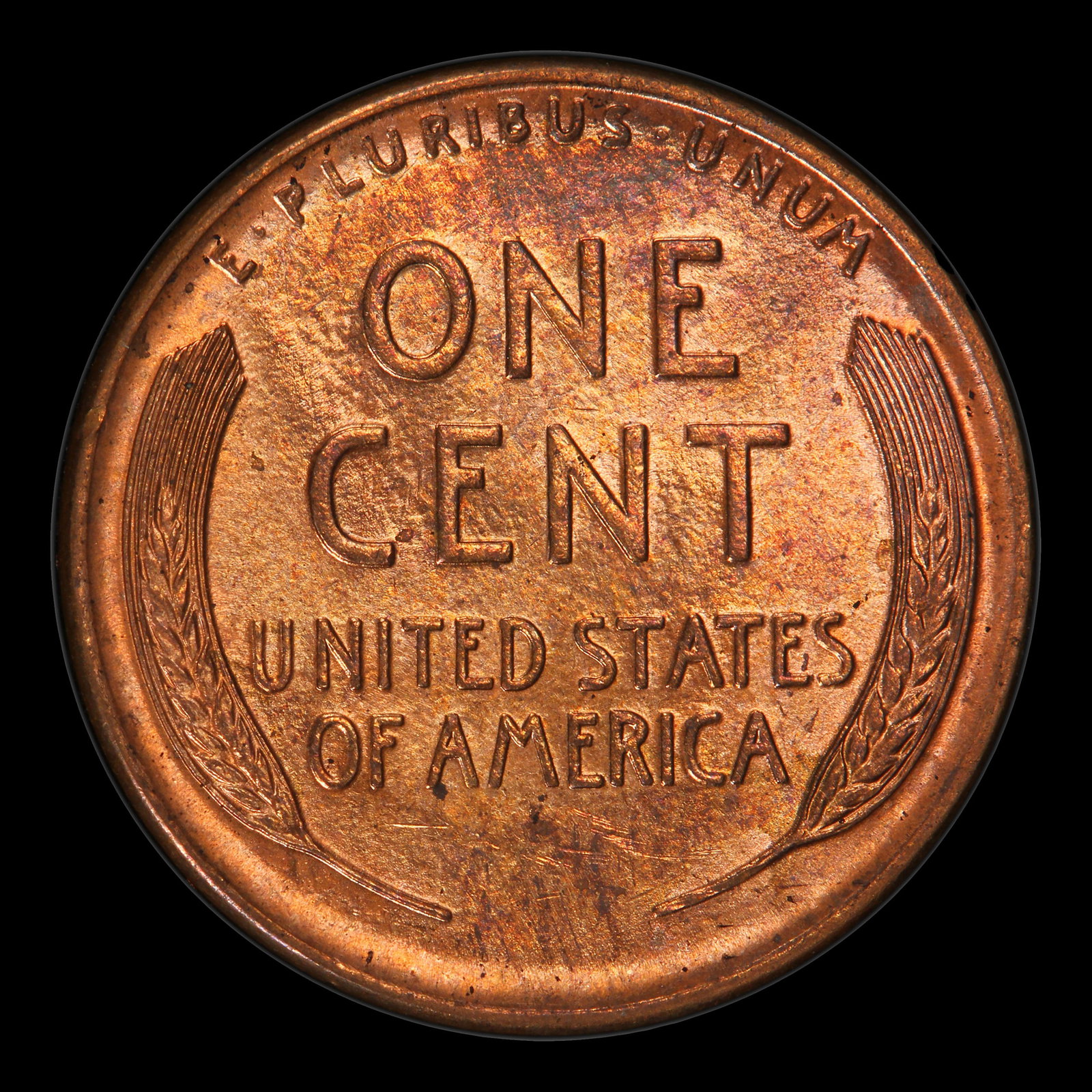 1911-s Lincoln Cent 1c Grades ms63 rb - 3