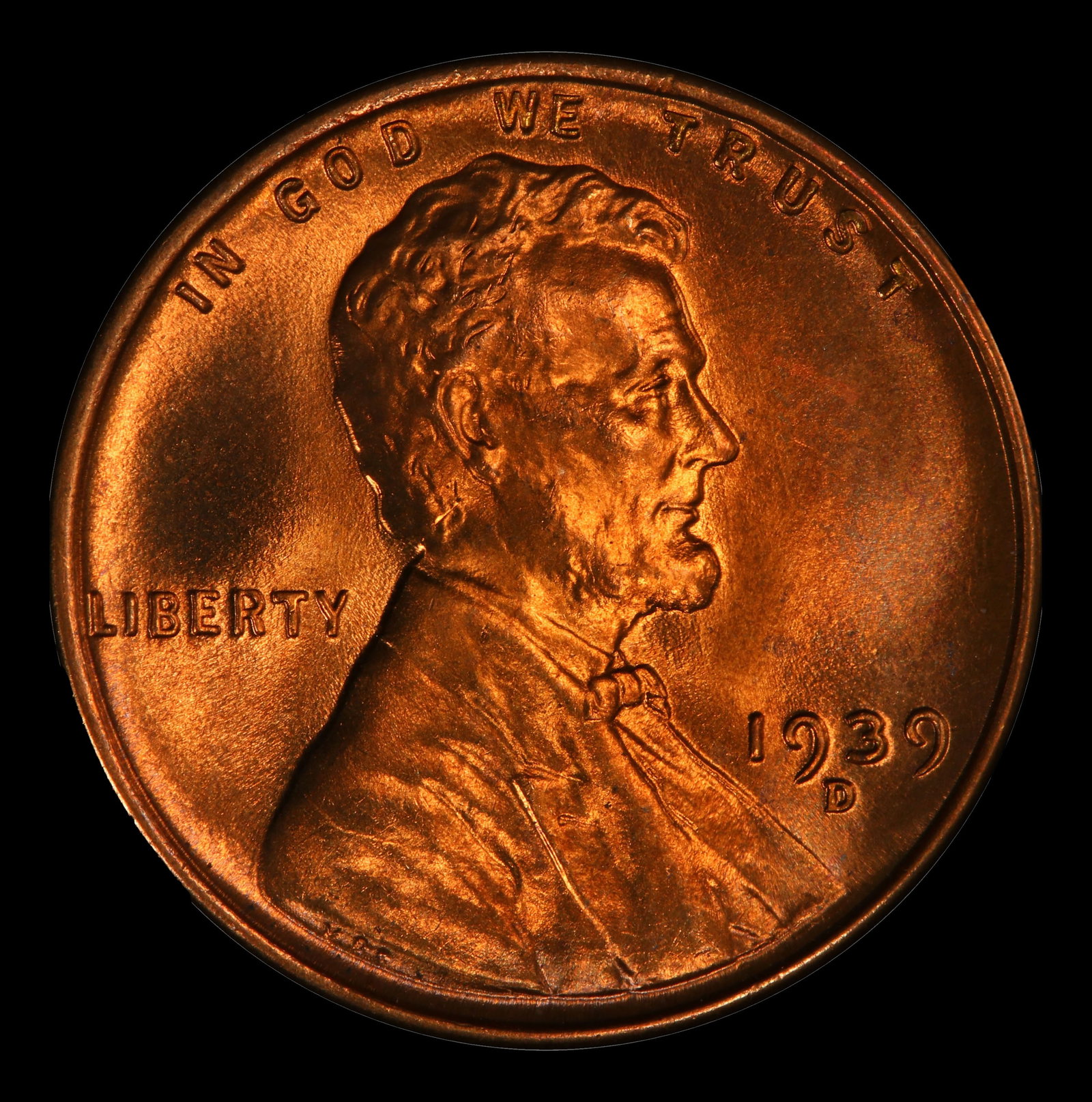 1939-d Lincoln Cent TOP POP! 1c ms68 rd SEGS - 2